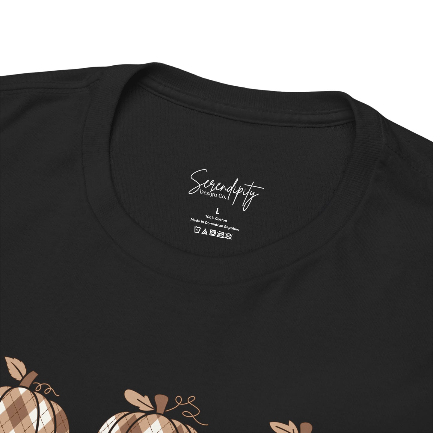 Plaid Pumpkins Unisex Tee