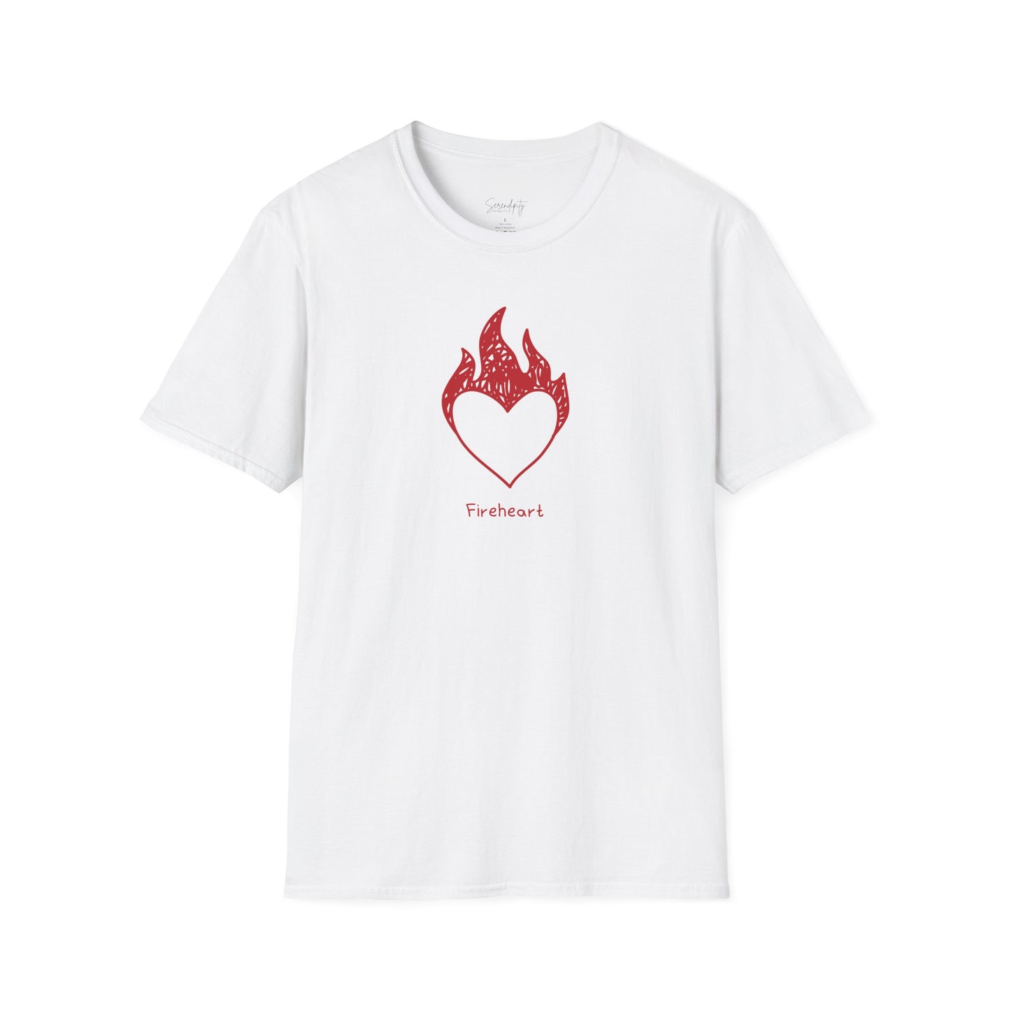 Fireheart Hand-drawn Soft Style Tee