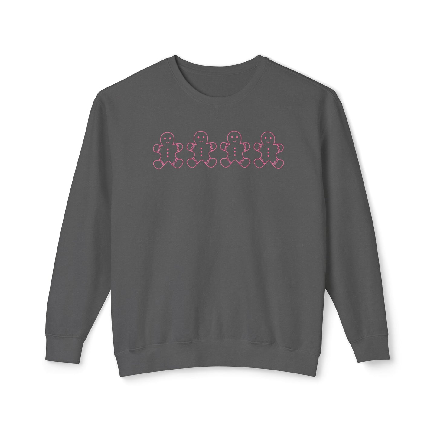 Pink Gingerbread Comfort Colors Sweatshirt