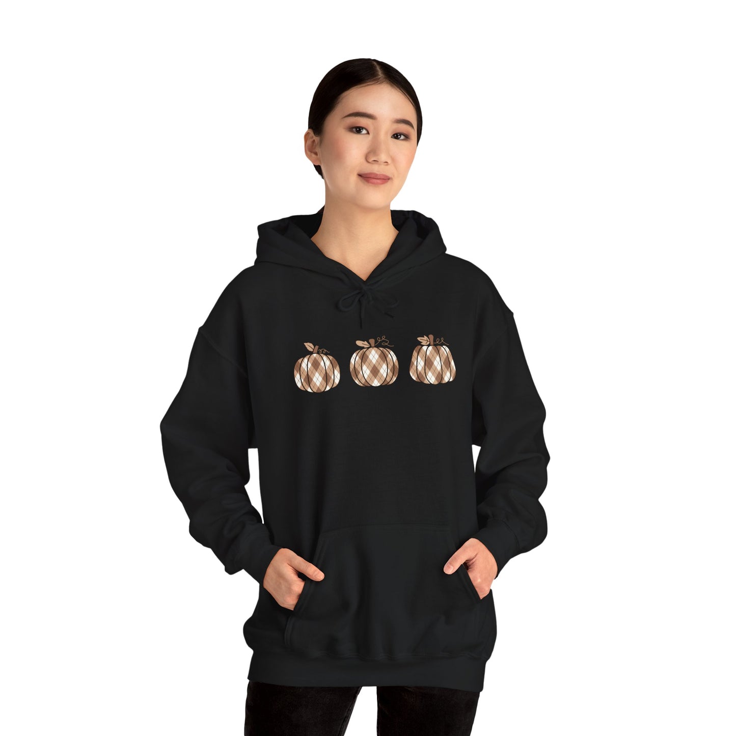 Plaid Pumpkins Unisex Hoodie