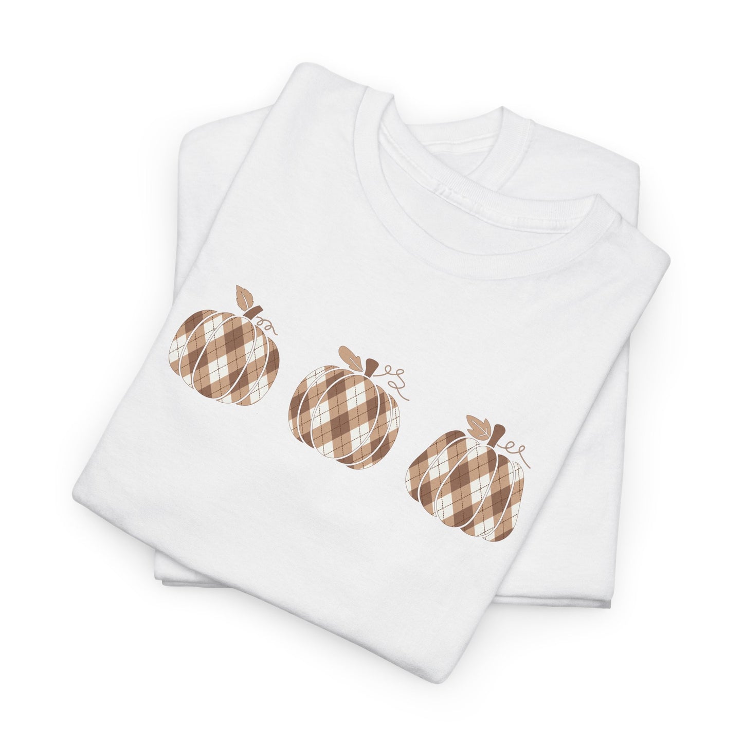 Plaid Pumpkins Unisex Tee