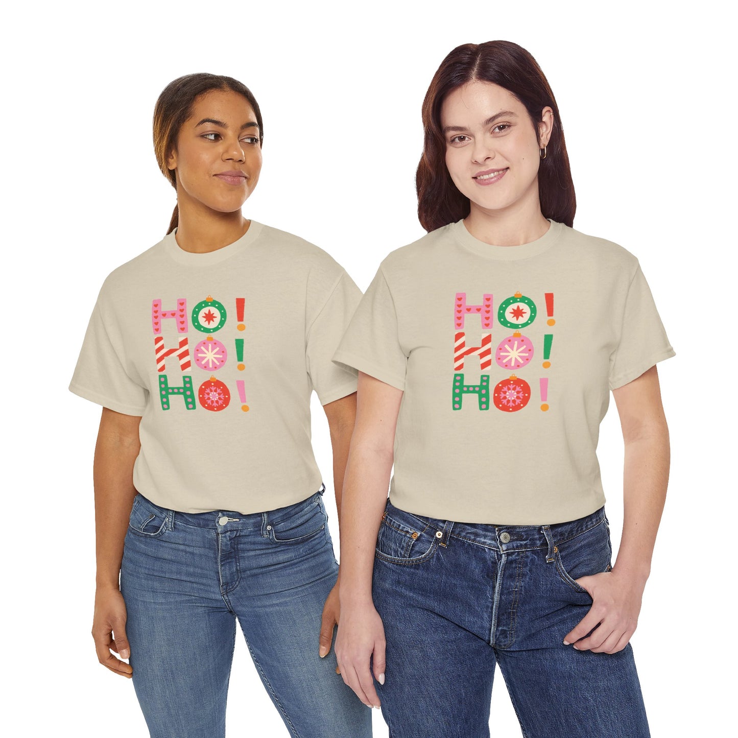 Ho Ho Ho Ornaments Unisex Tee