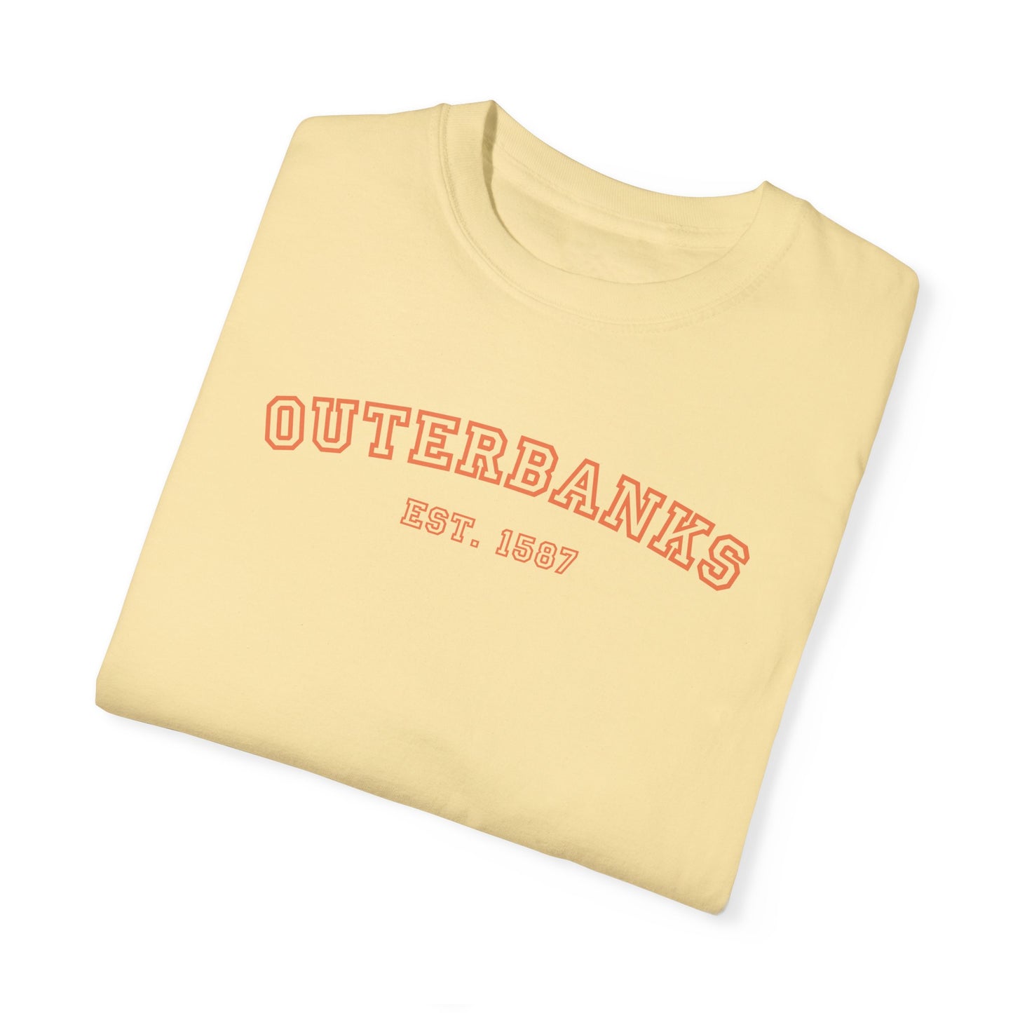 Outerbanks Varsity Comfort Colors Tee