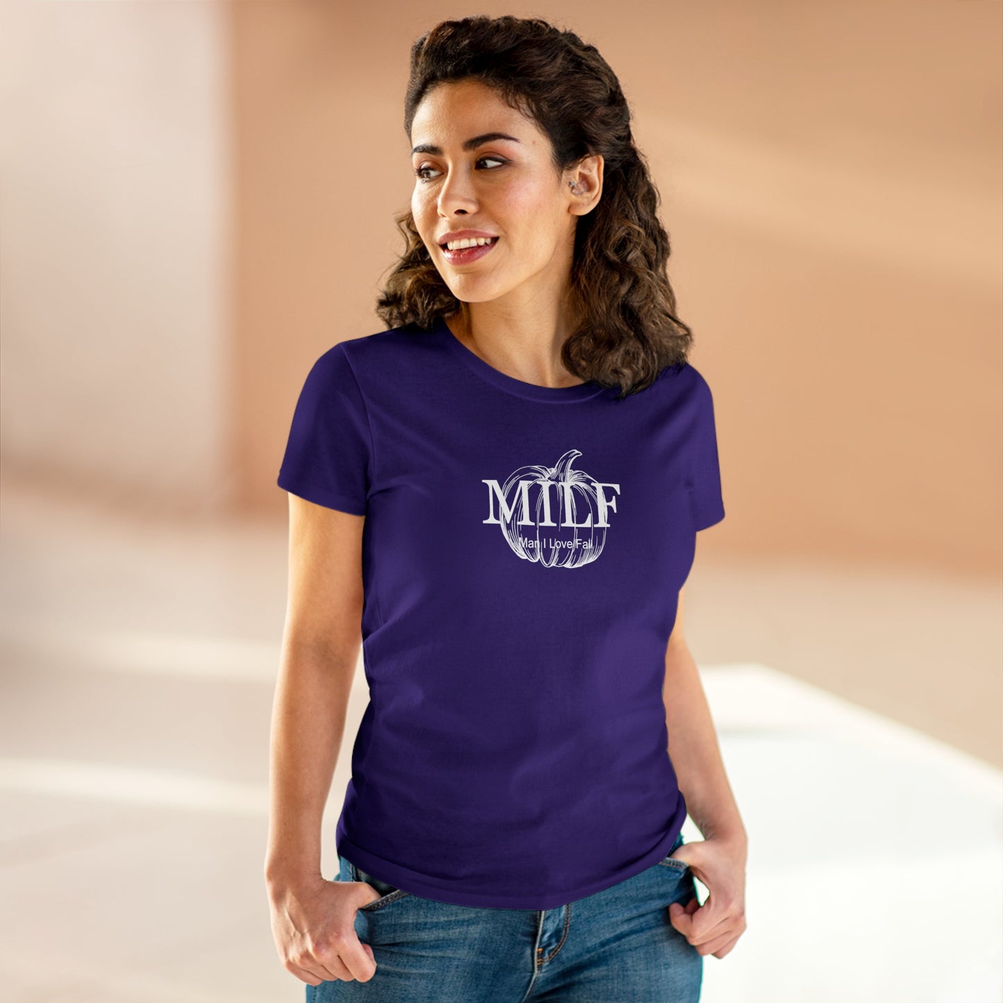 MILF (Man I Love Fall) Baby Tee