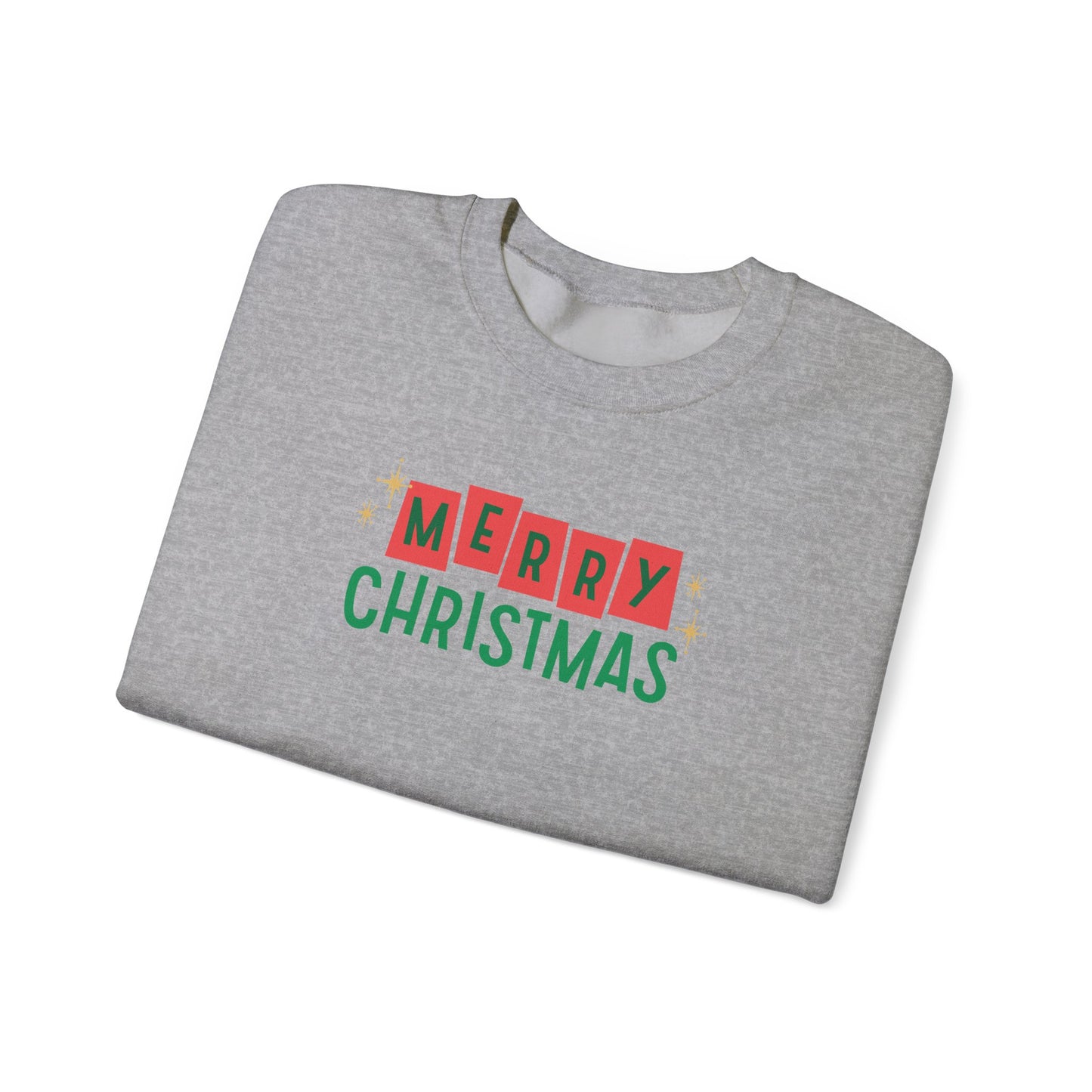 Retro Merry Christmas Unisex Crewneck