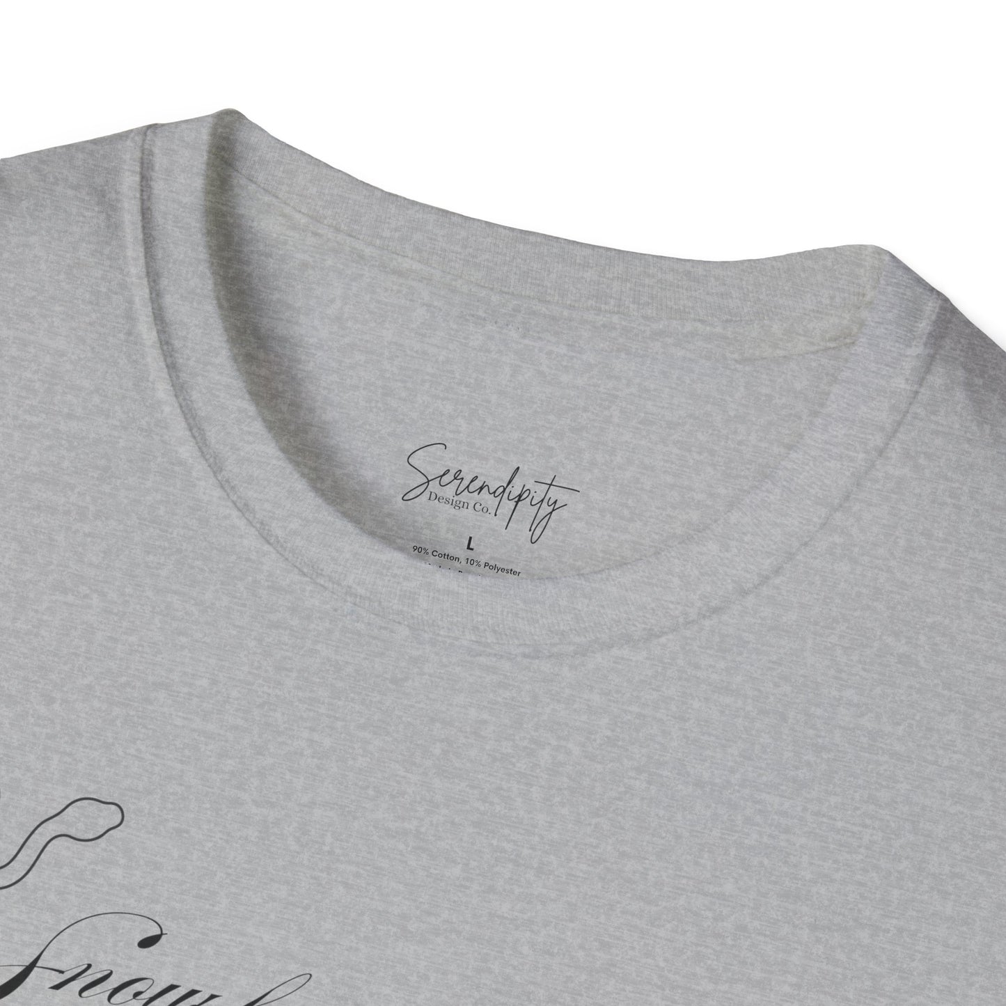Snow Lands On Top Soft Style Tee