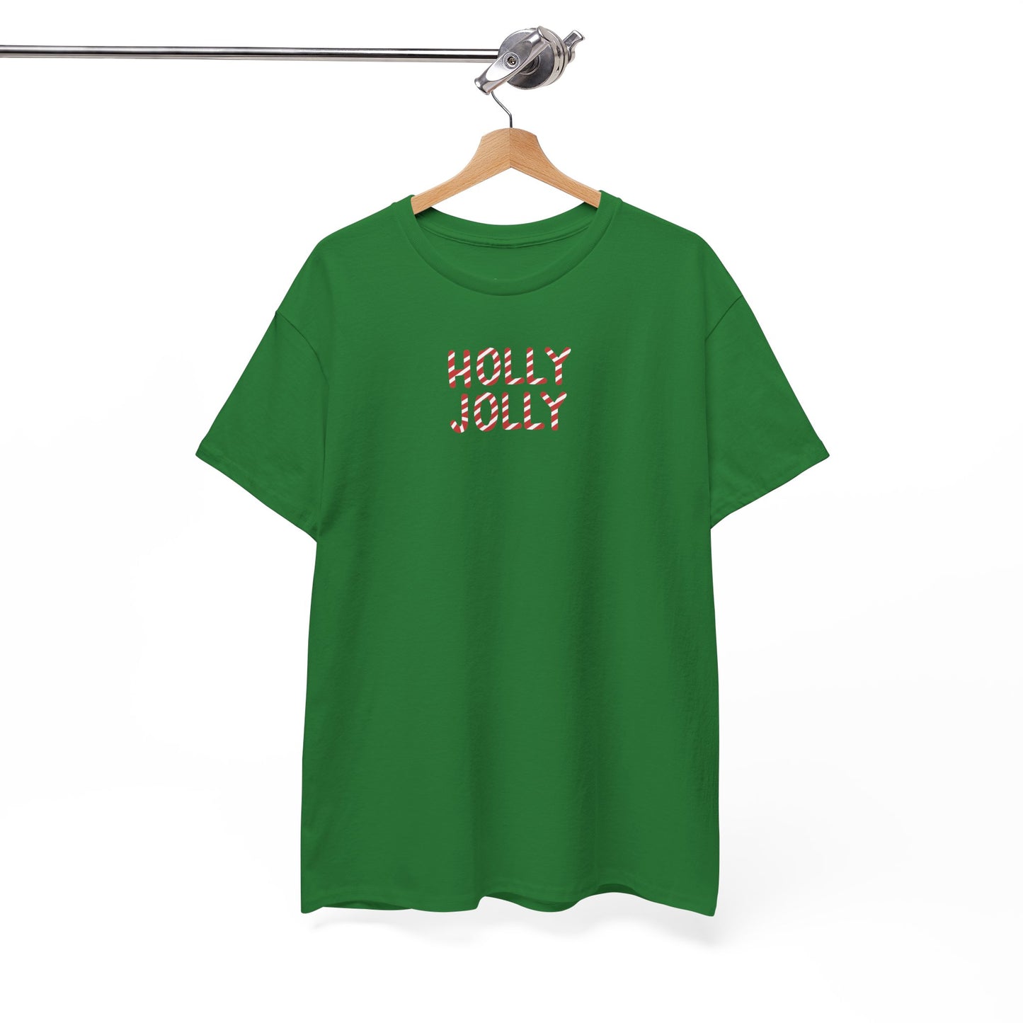 Holly Jolly Candy Cane Unisex Tee