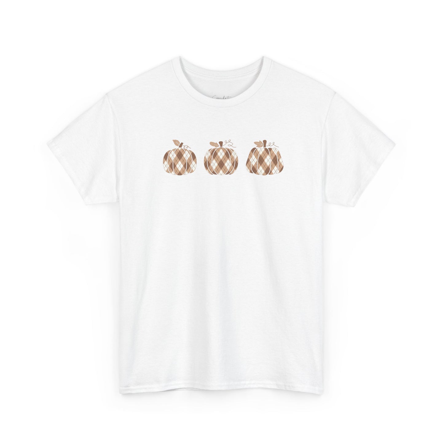 Plaid Pumpkins Unisex Tee