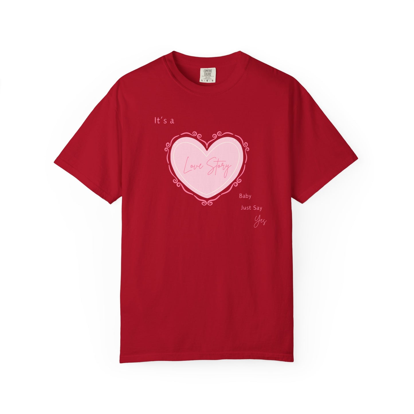 Love Story Coquette Comfort Colors Tee