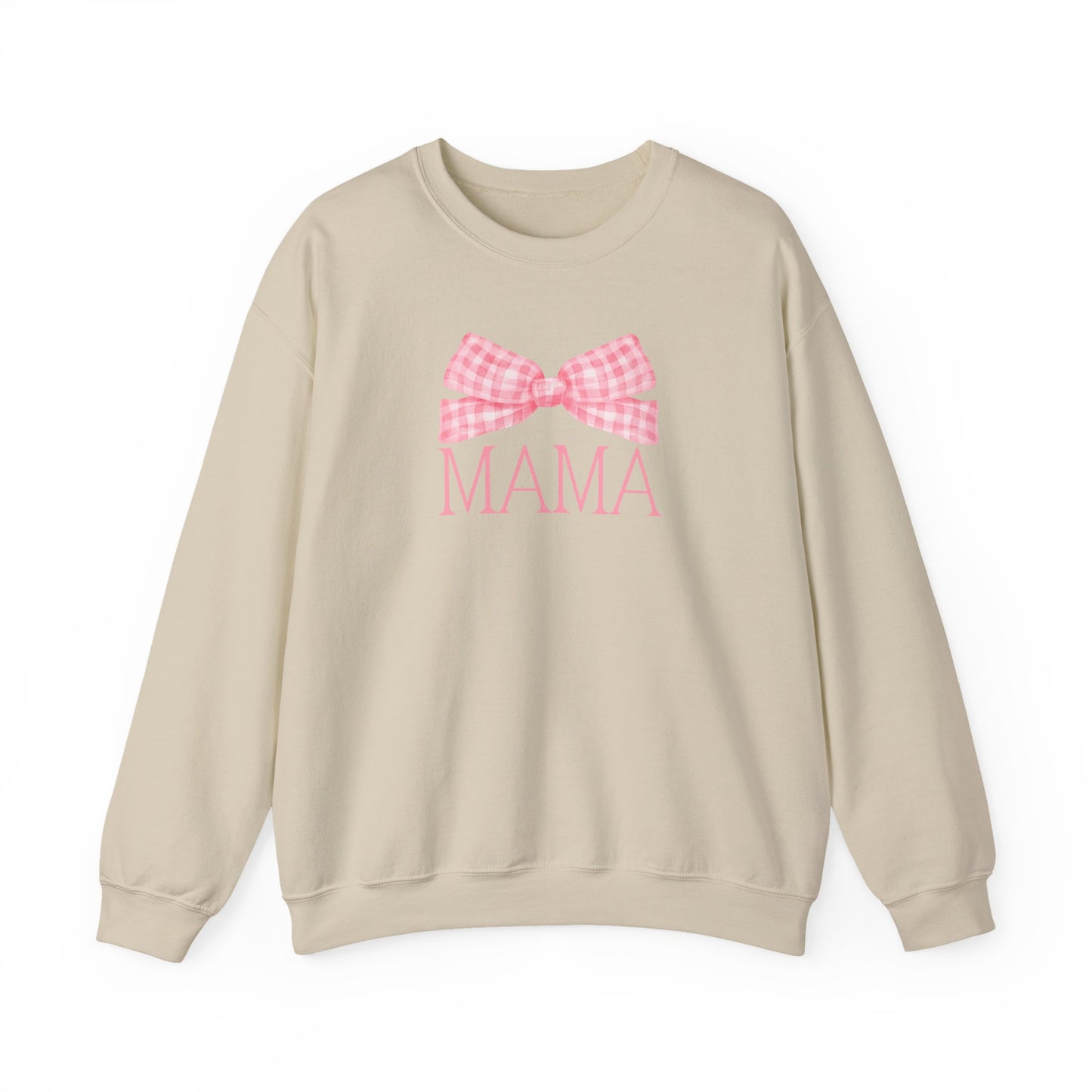 Pink Mama Bow Crewneck Sweatshirt