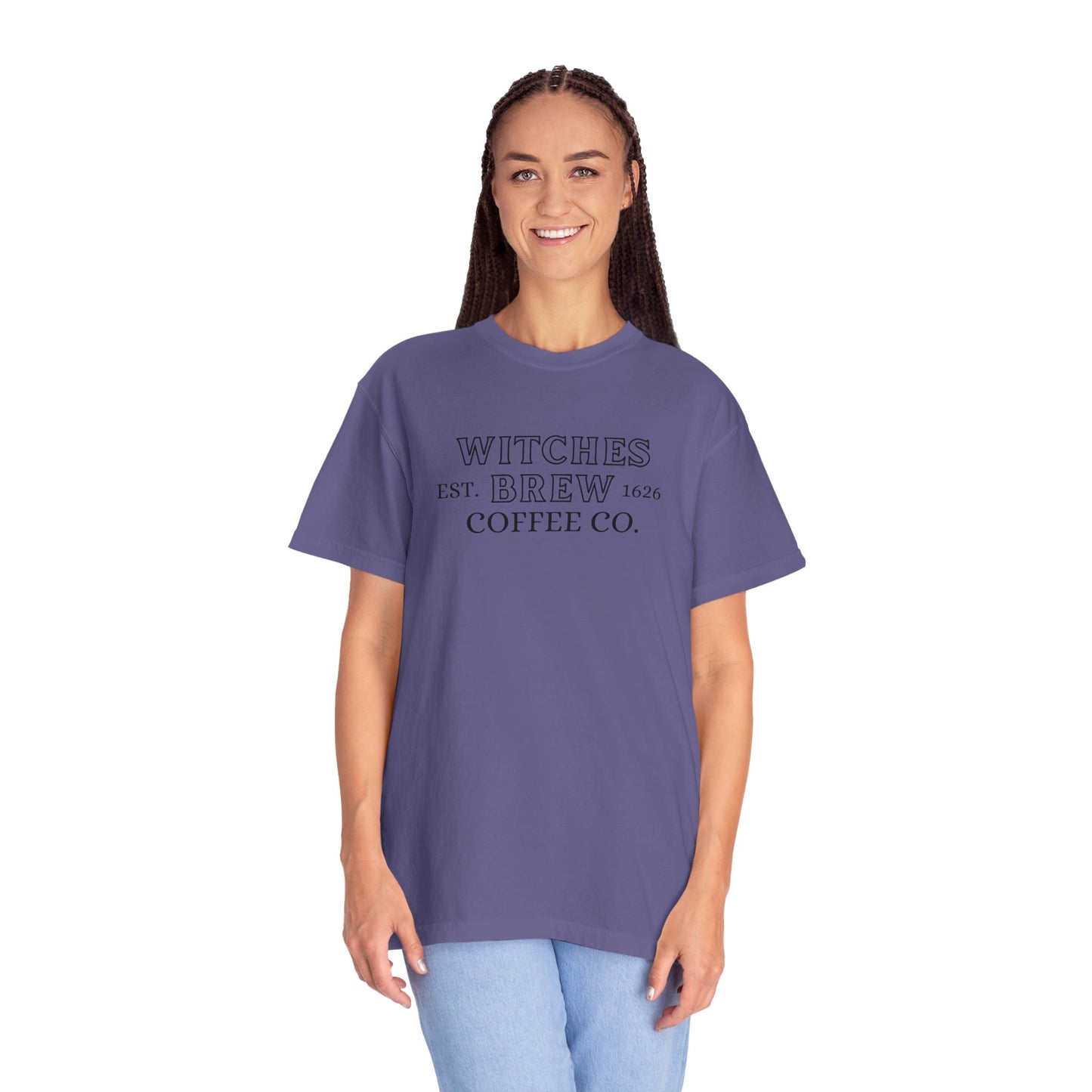 Witches Brew Coffee Co Comfort Colors Tee