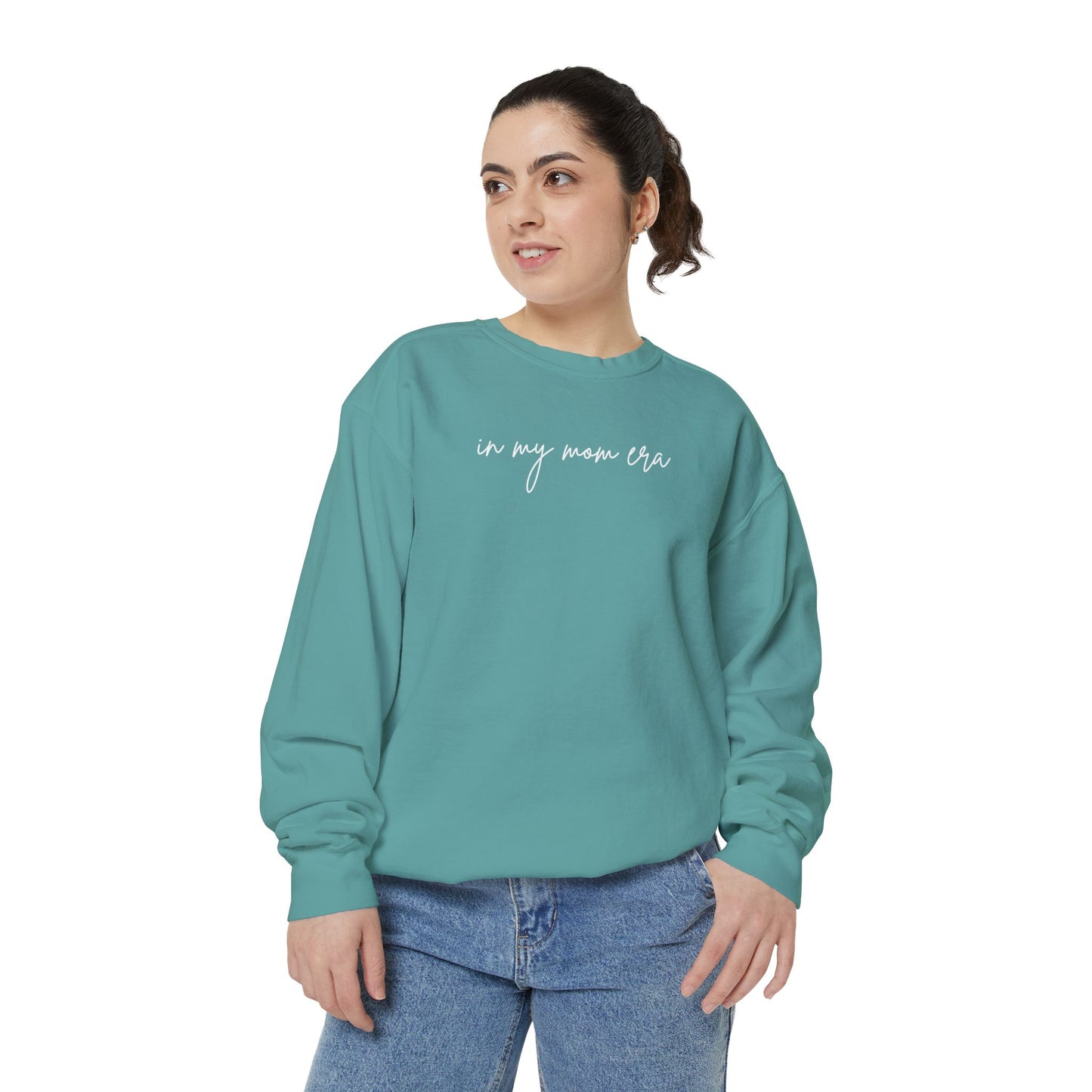 In My Mom Era Comfort Colors Sweatshirt