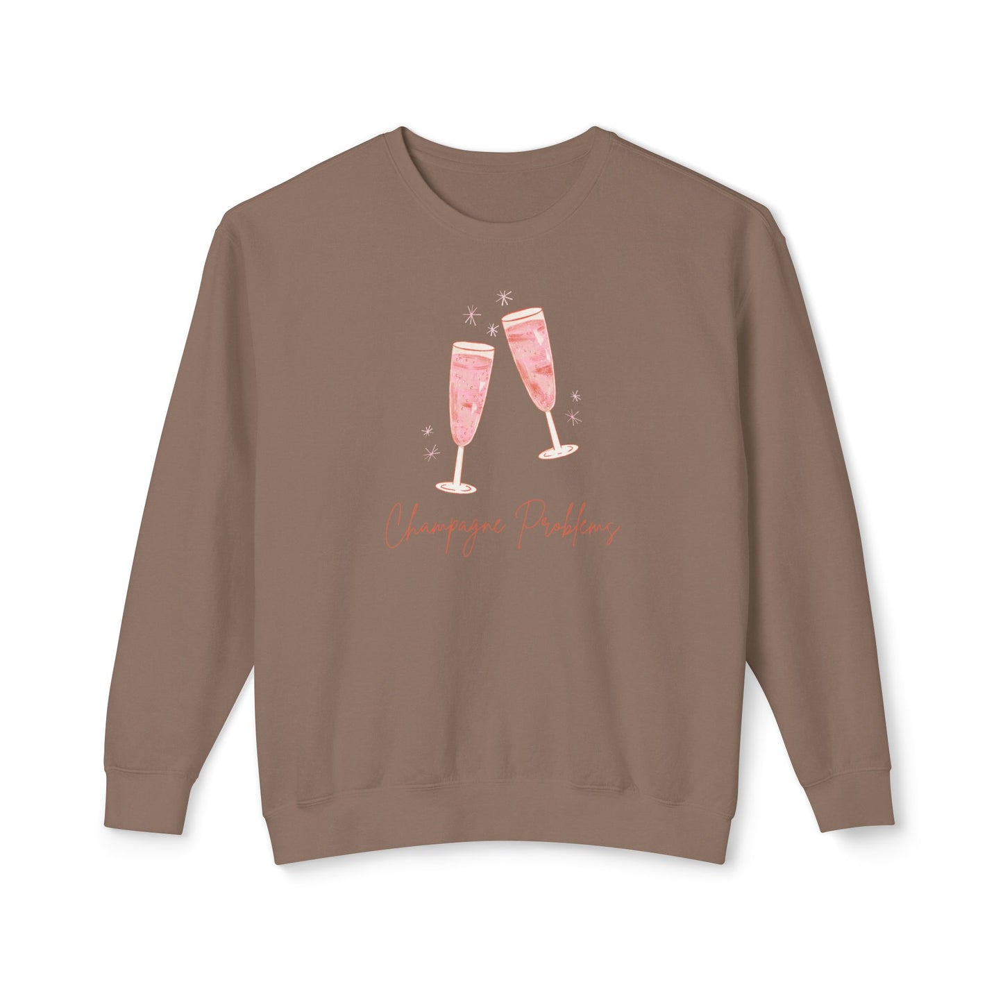 Champagne Problems Comfort Colors Sweatshirt