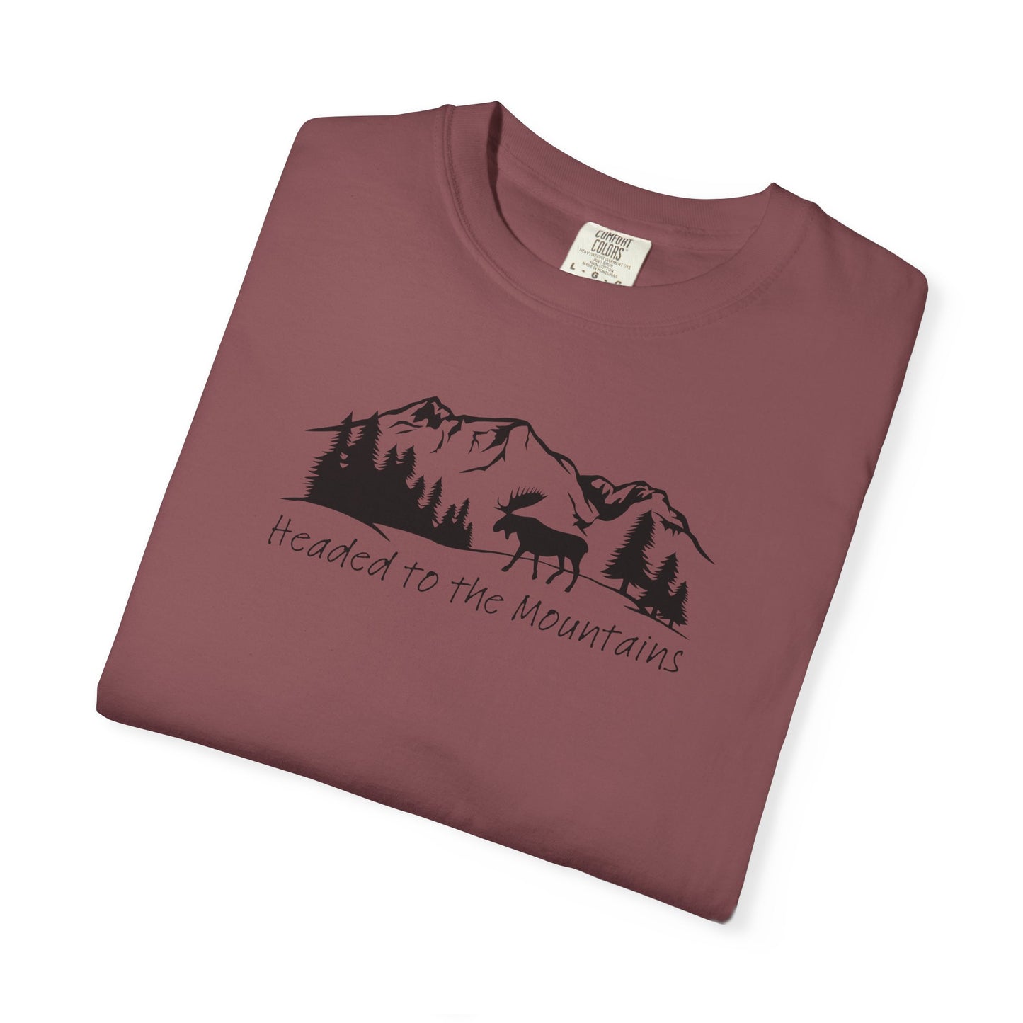 Headed to the Mountains Comfort Colors Tee