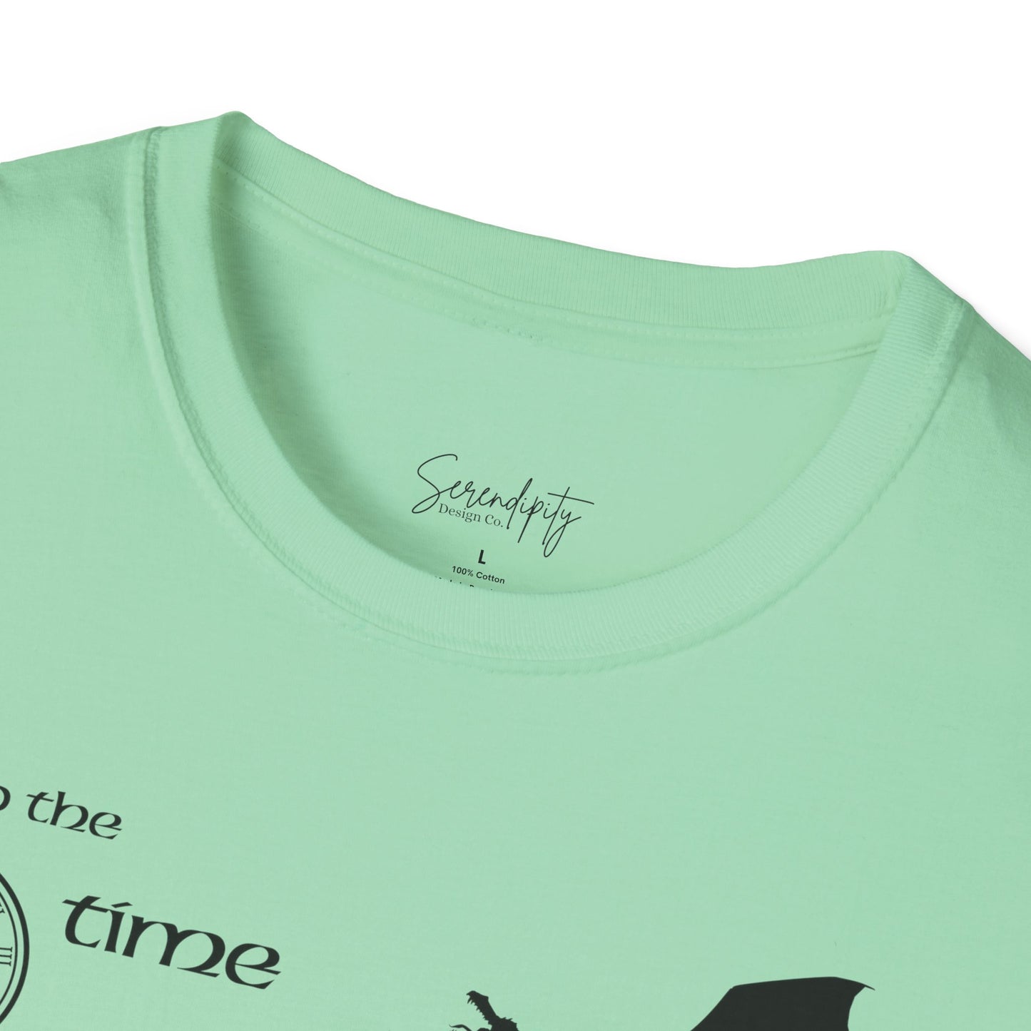 Fighting Dragons With You Soft Style Tee