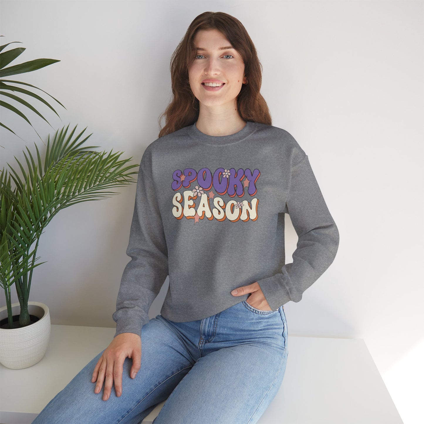 Spooky Season Girly Unisex Crewneck