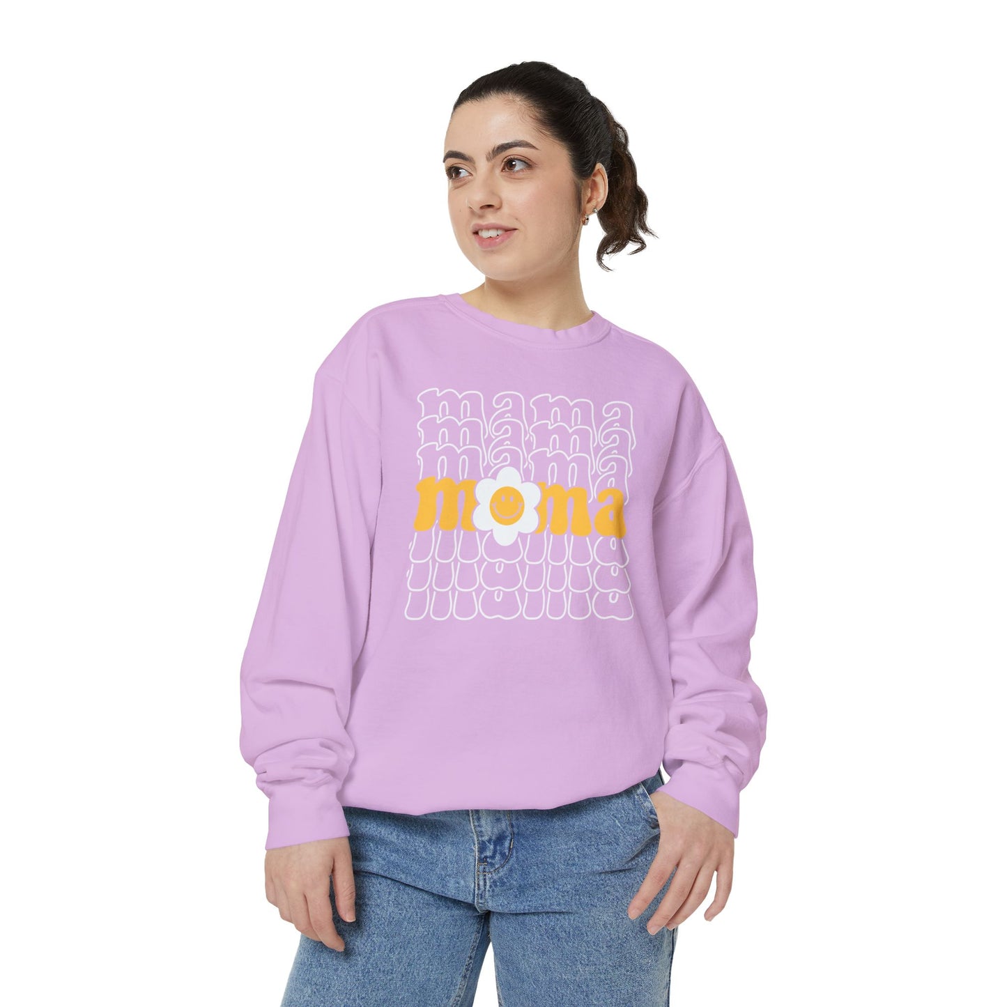 Mama Daisy Comfort Colors Sweatshirt