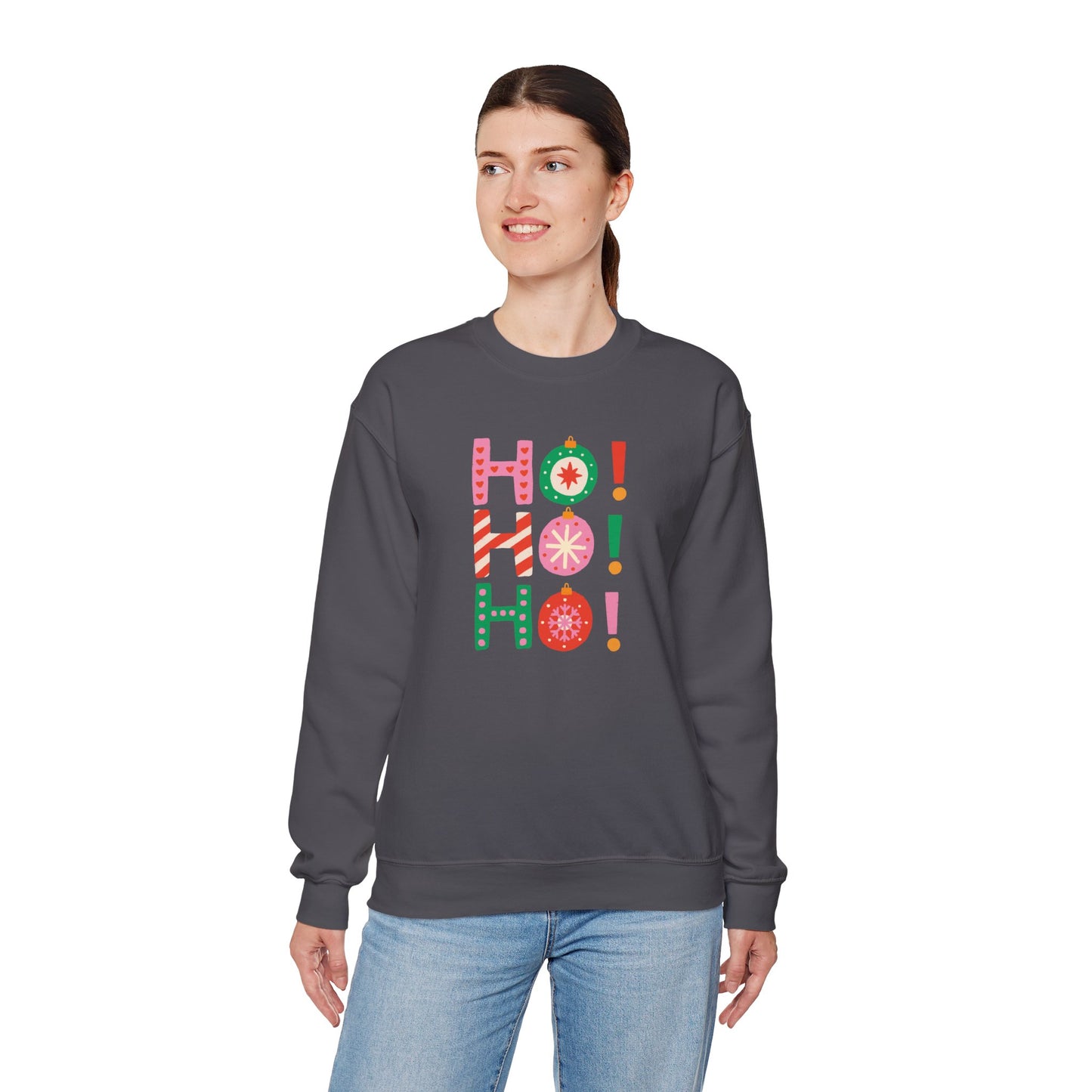 Ho Ho Ho Ornaments Unisex Crewneck