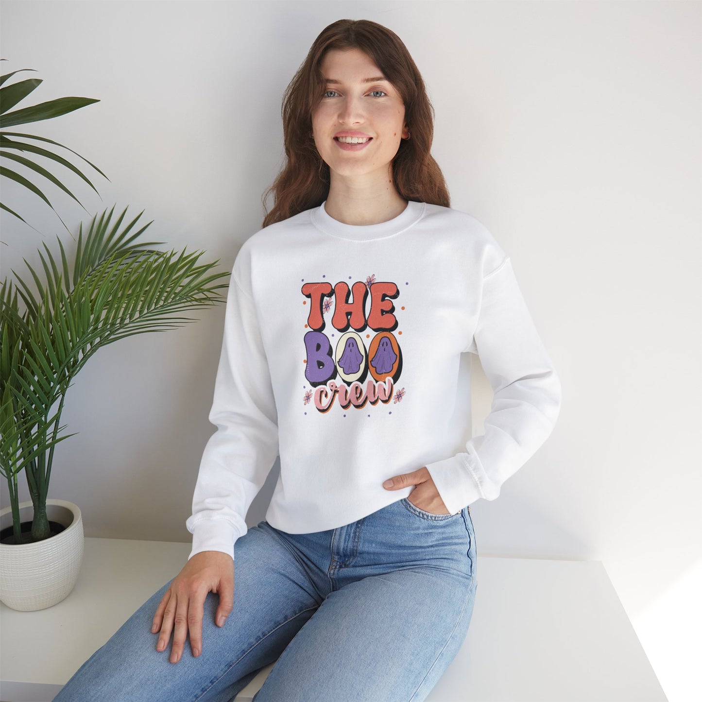 The Boo Crew Girly Unisex Crewneck