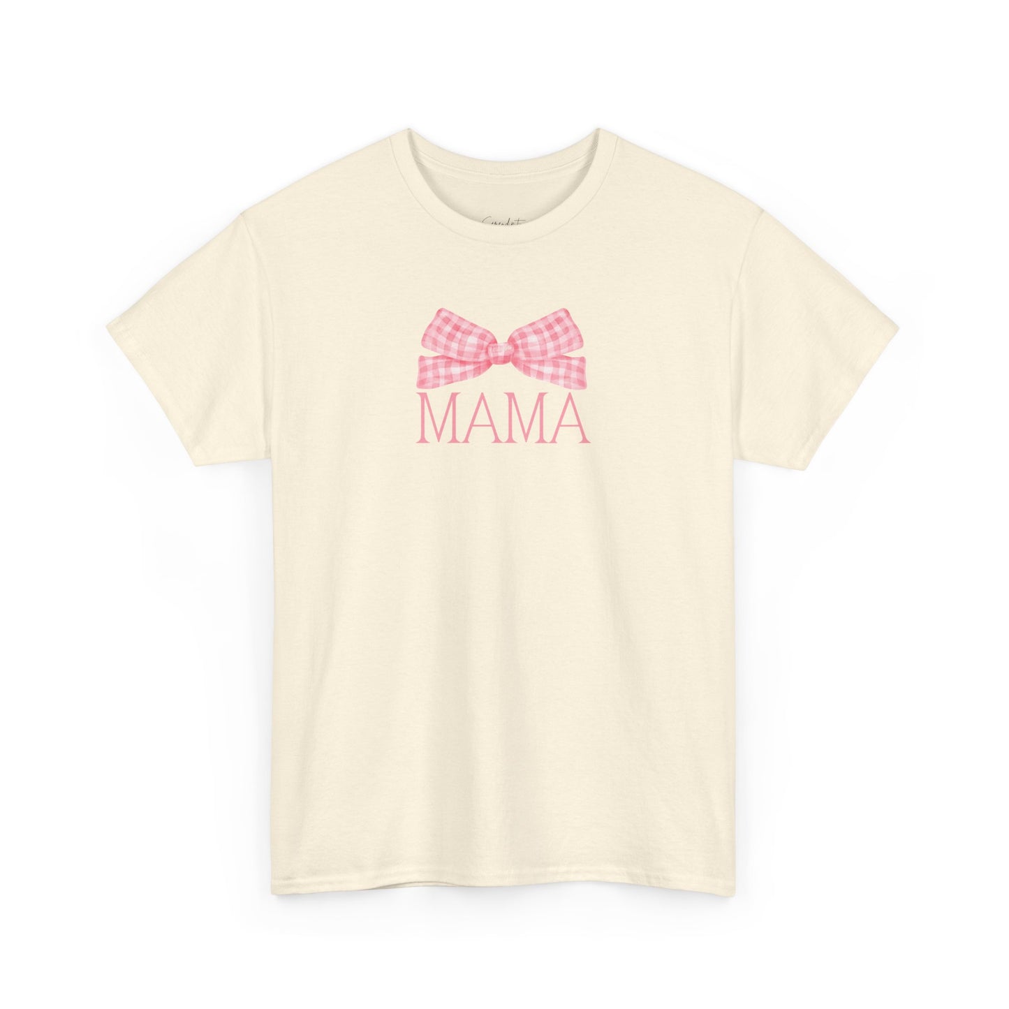 Mama Pink Bow Unisex Tee