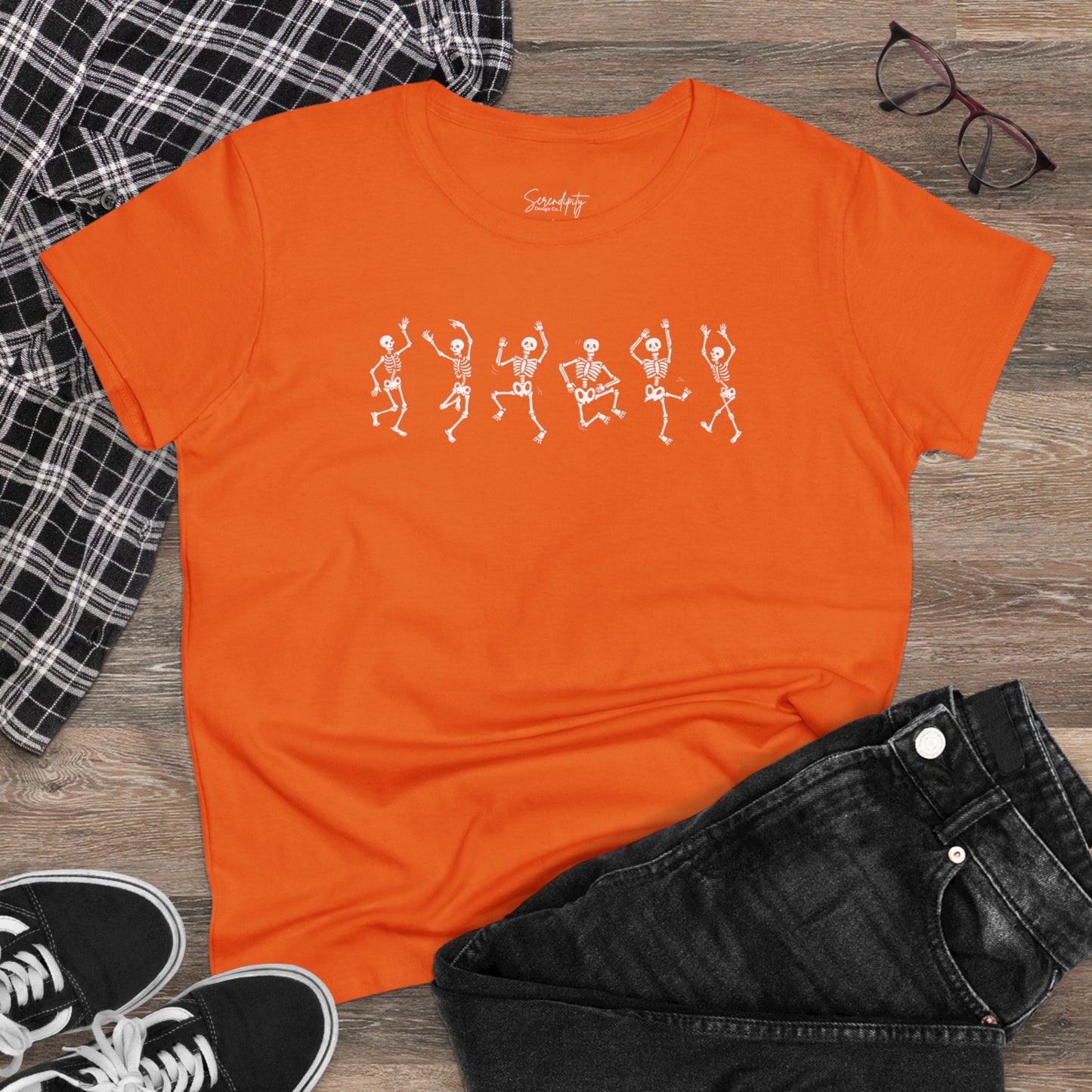 Dancing Skeletons Baby Tee