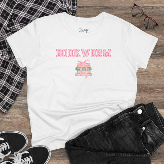 Bookworm Varsity Baby Tee