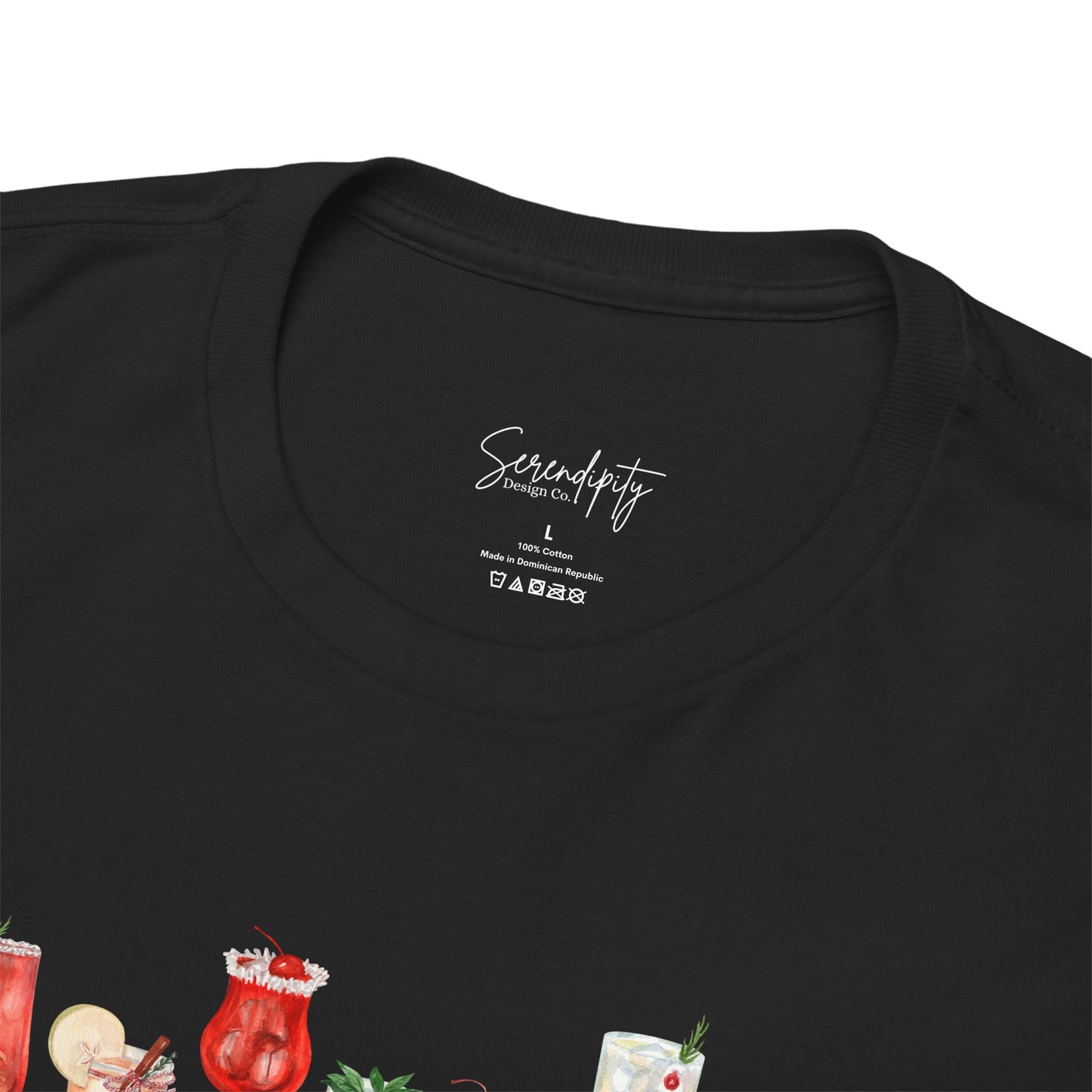 Christmas Cocktails Unisex Tee