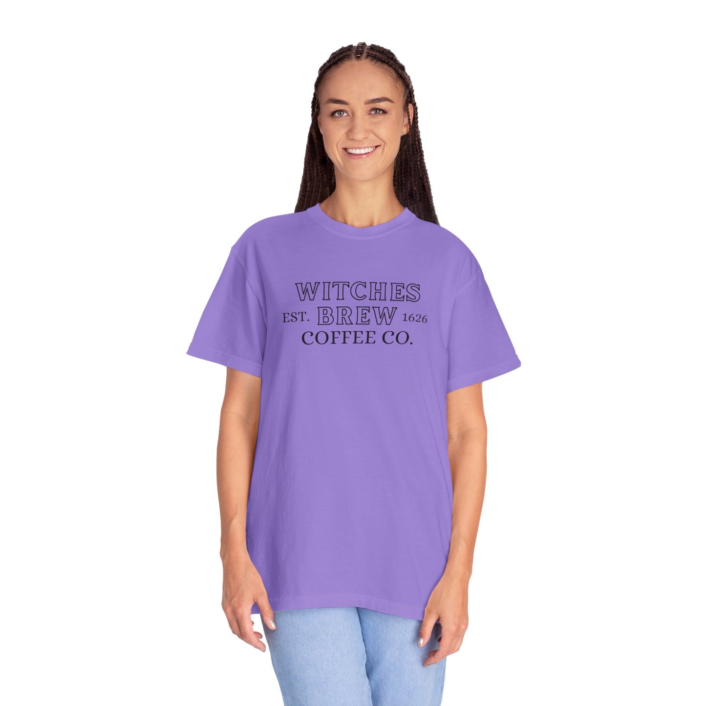 Witches Brew Coffee Co Comfort Colors Tee