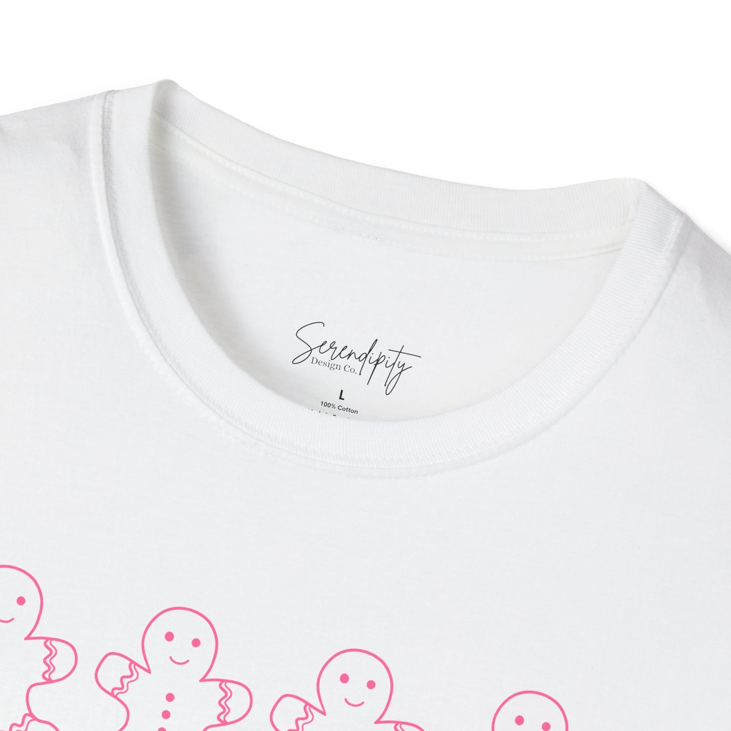 Pink Gingerbread Soft Style Tee