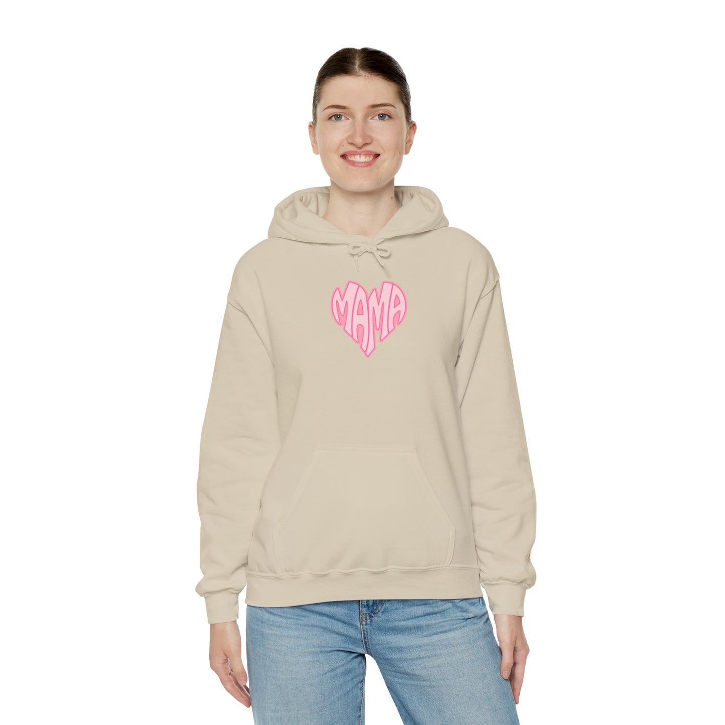 Mama Heart Unisex Hoodie