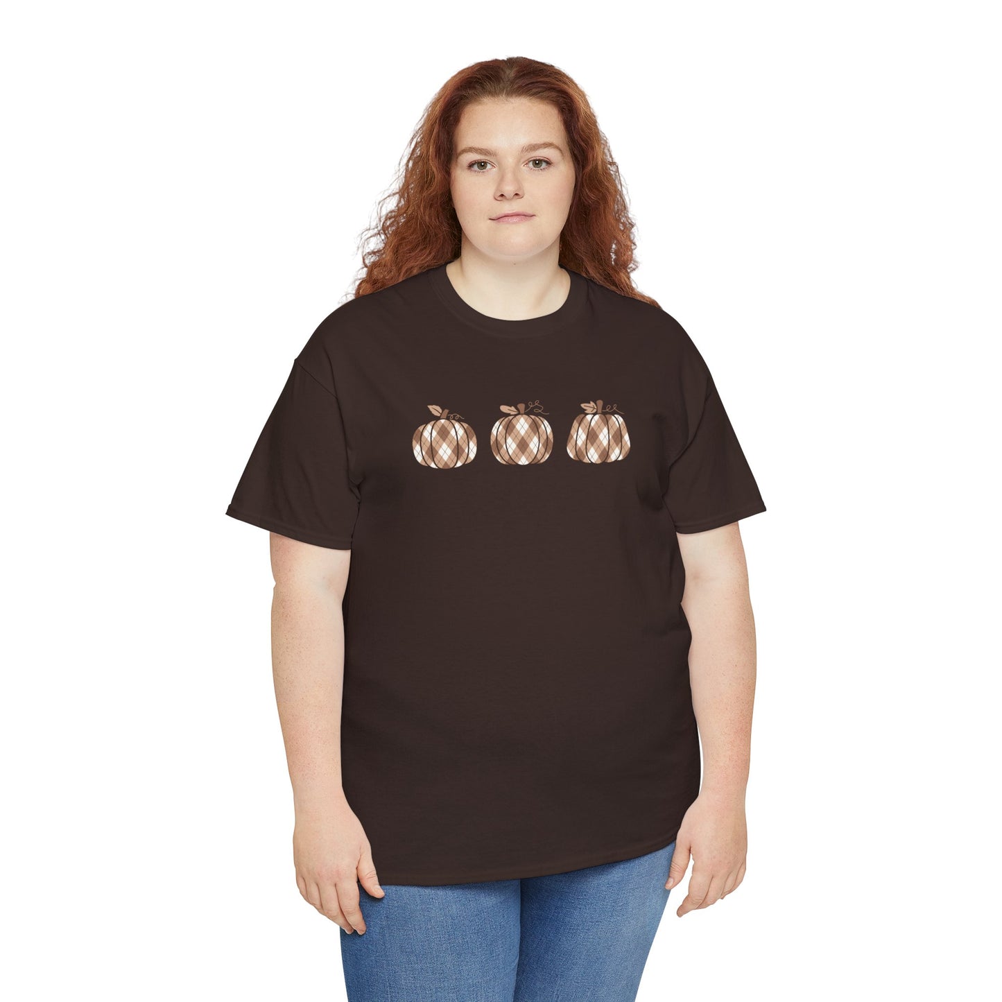 Plaid Pumpkins Unisex Tee