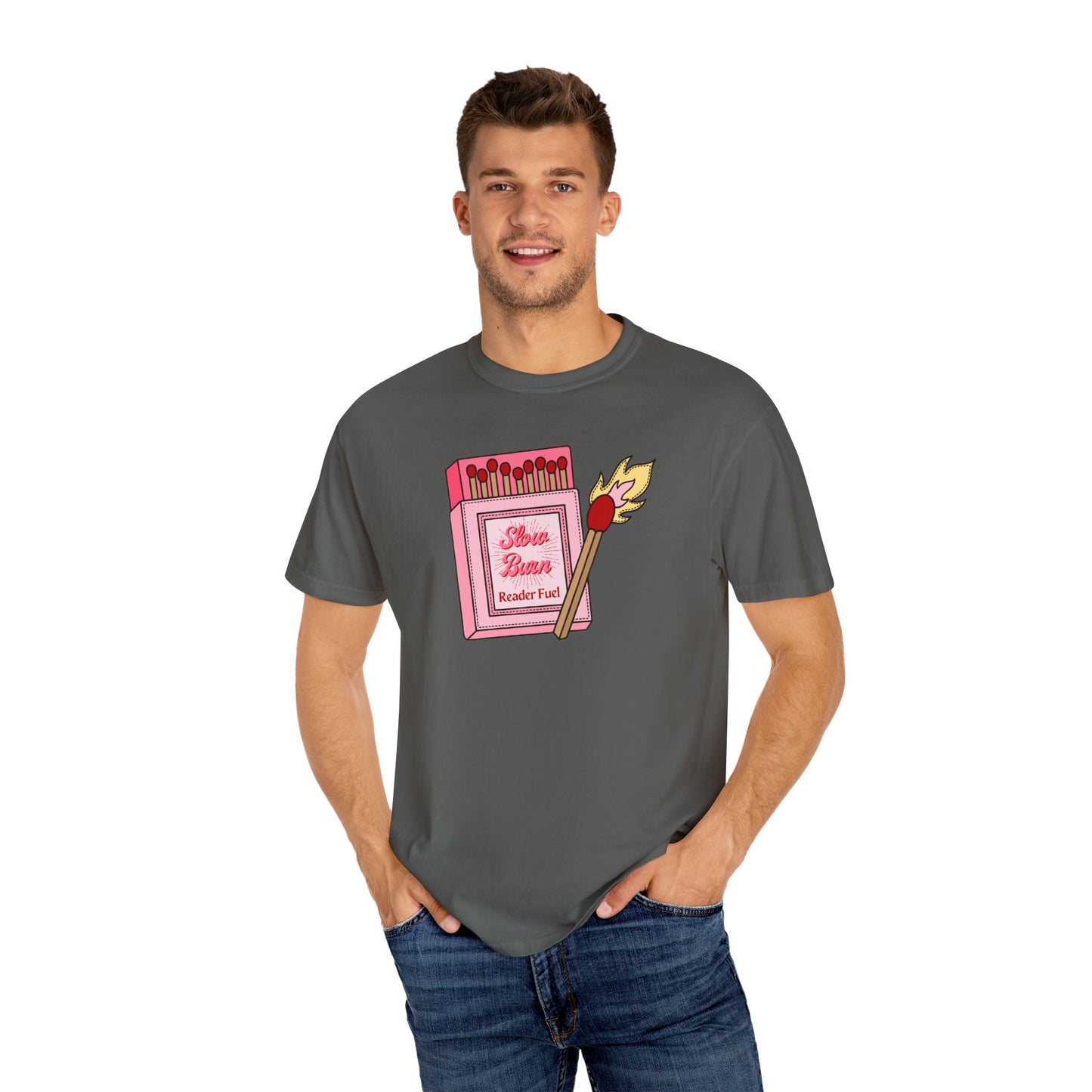 Slow Burn Matches Comfort Colors Tee