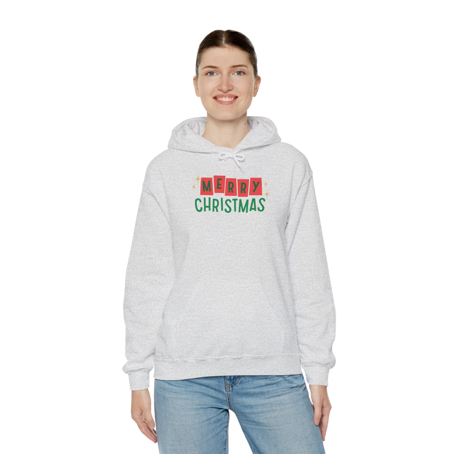 Retro Merry Christmas Unisex Hoodie