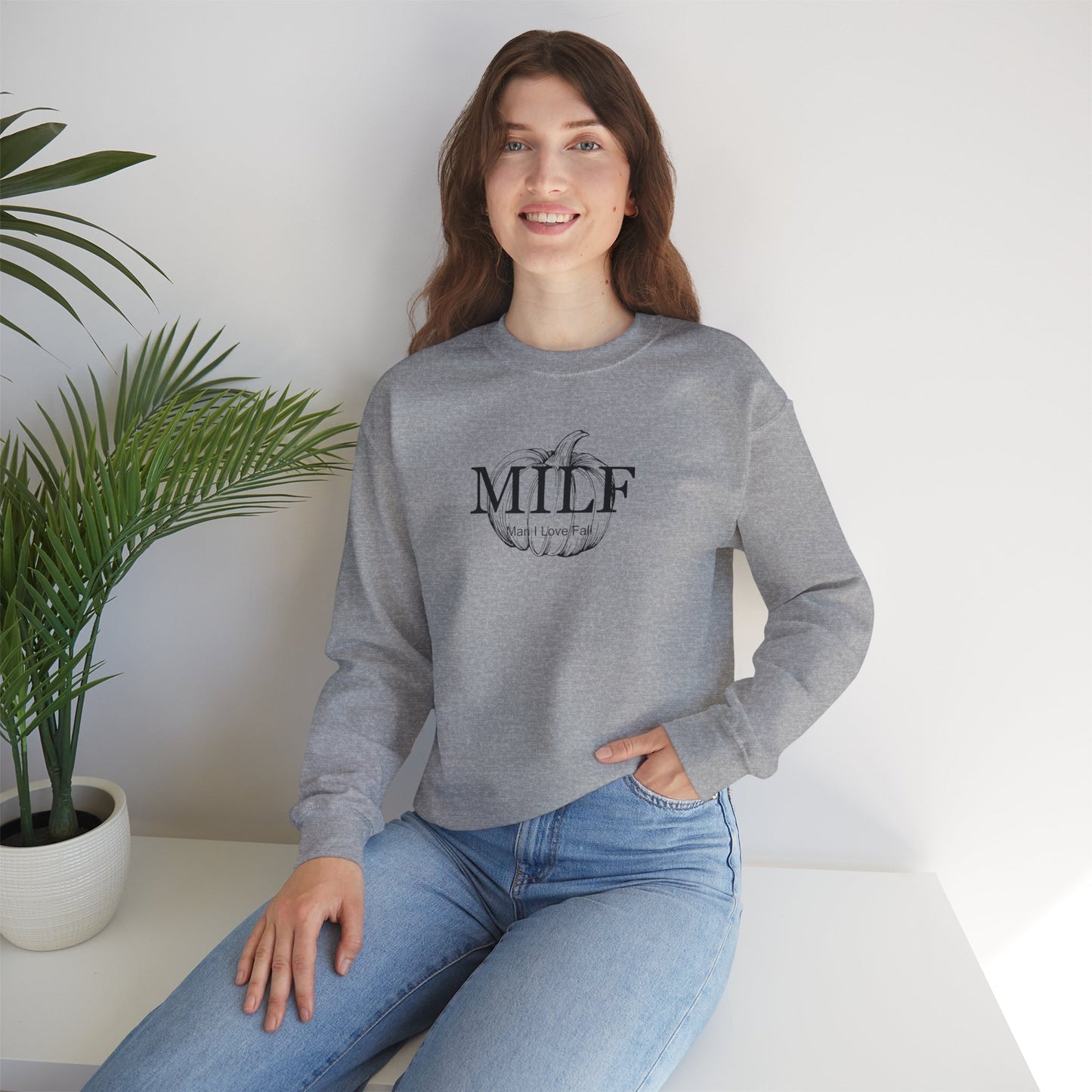 MILF (Man I Love Fall) Unisex Crewneck