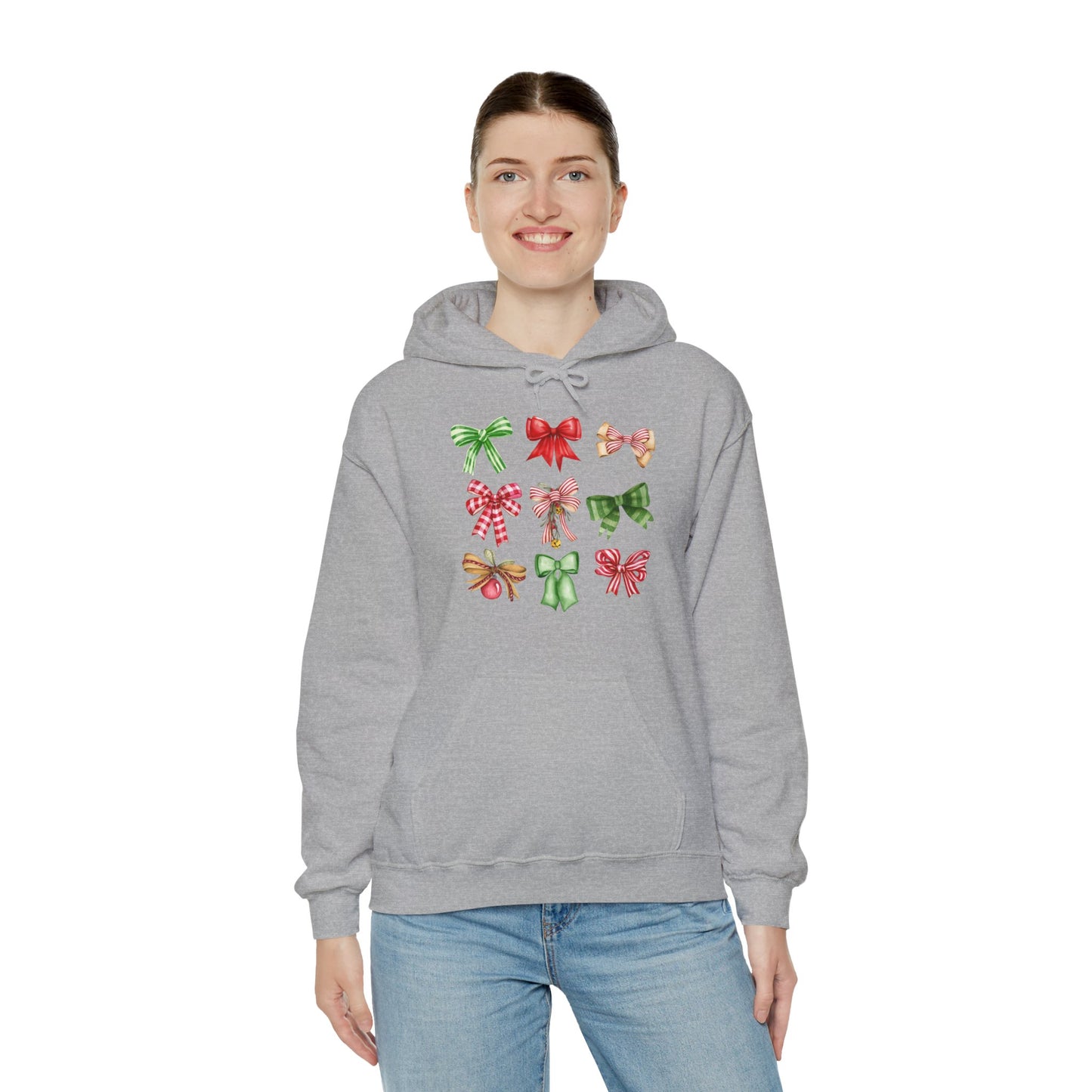 Christmas Bows Unisex Hoodie