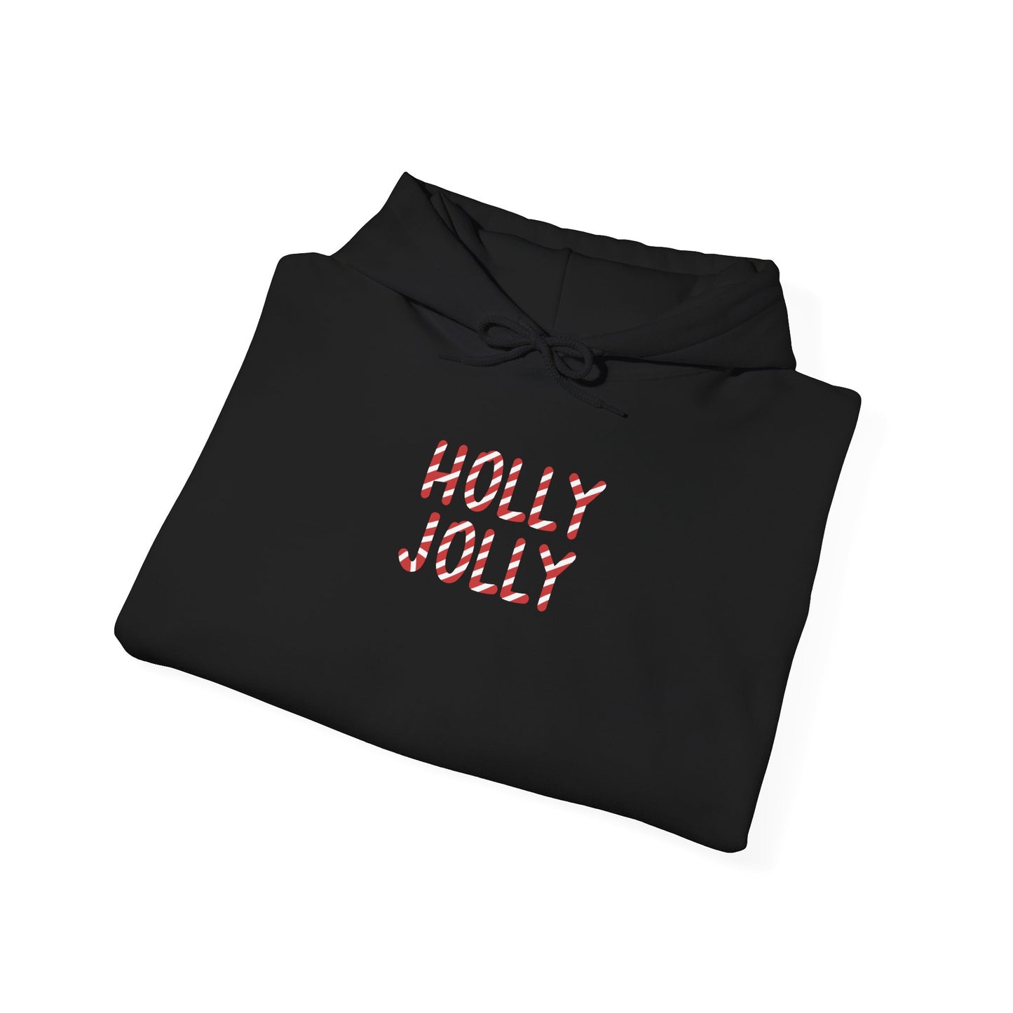 Holly Jolly Candy Cane Unisex Hoodie