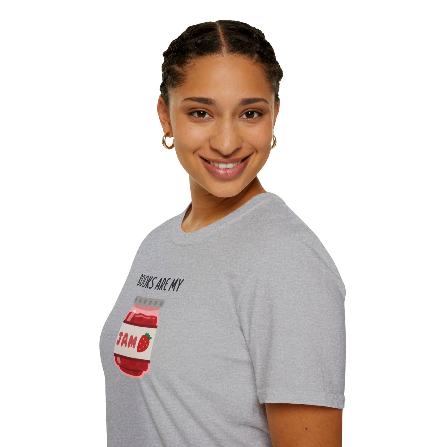 Books Are My Jam Soft Style Tee