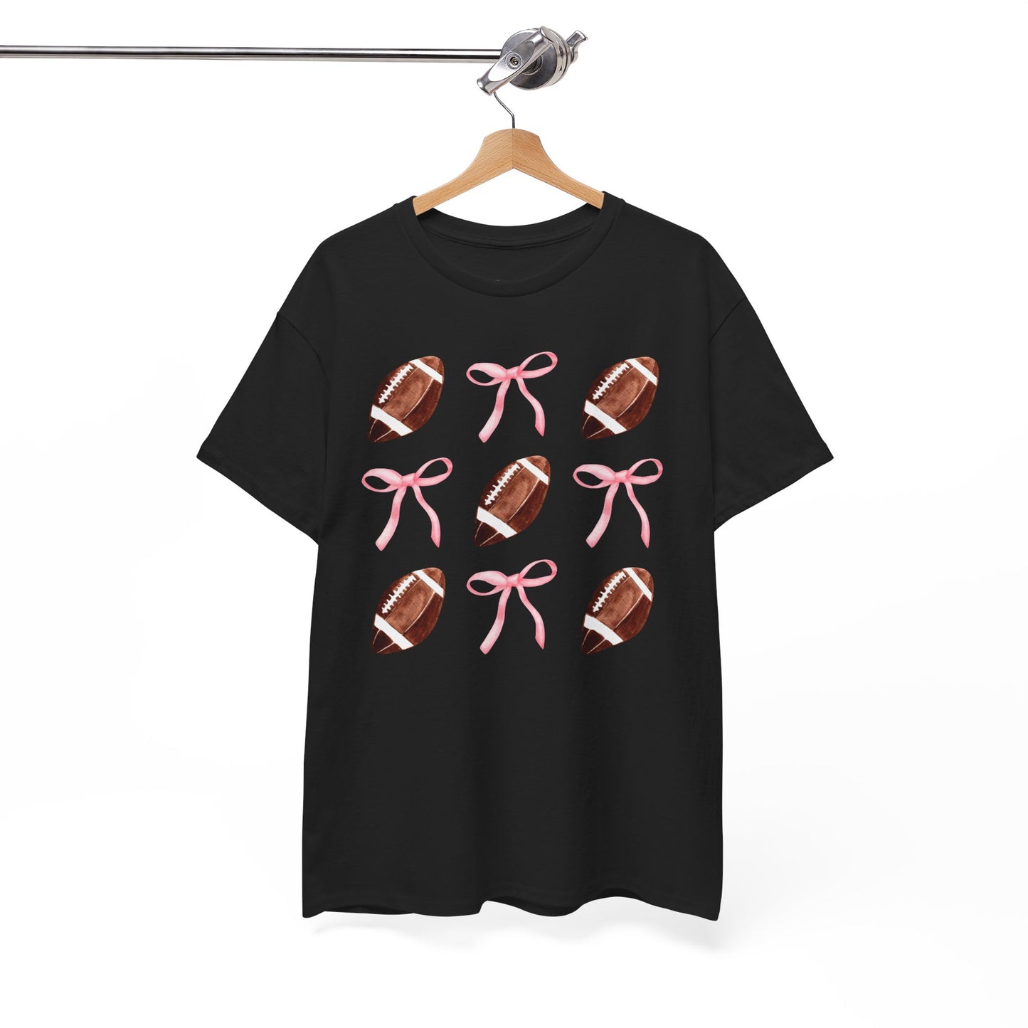 Football Bows Unisex Tee