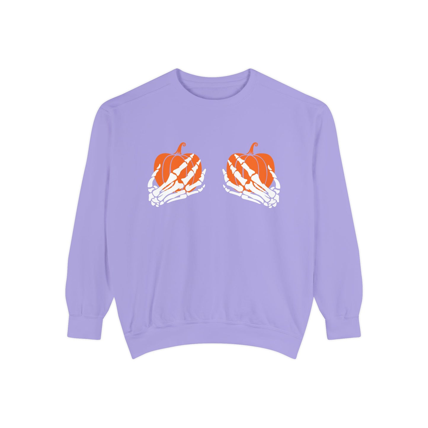 Pumpkin Grab Comfort Colors Sweatshirt