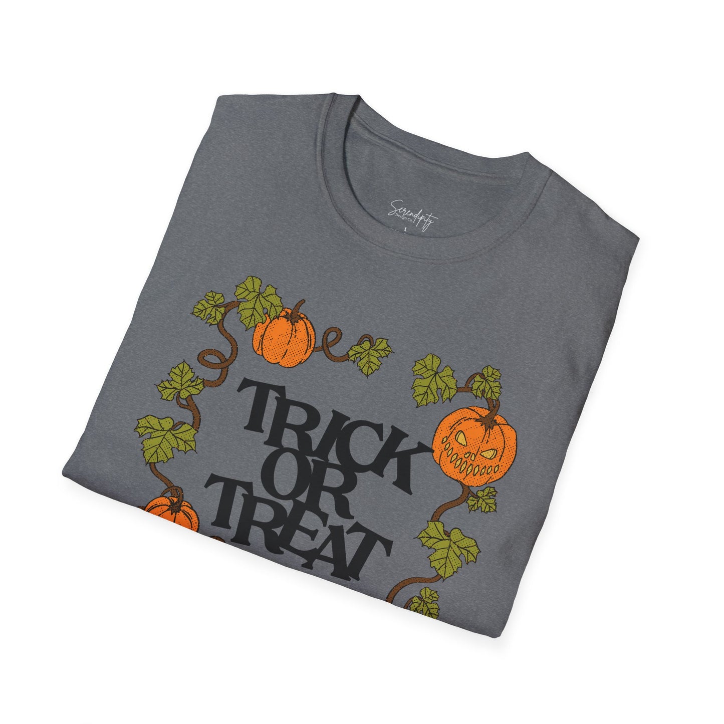 Vintage Trick or Treat Soft Style Tee