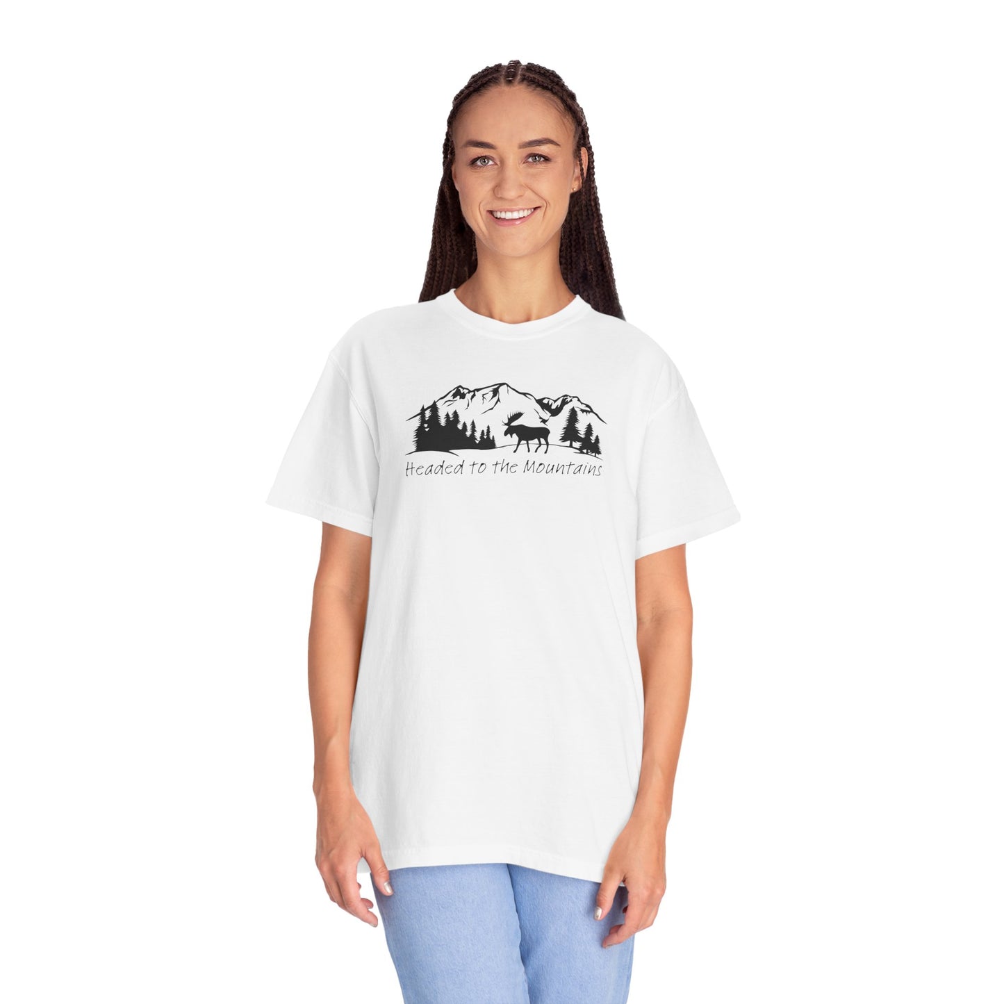 Headed to the Mountains Comfort Colors Tee