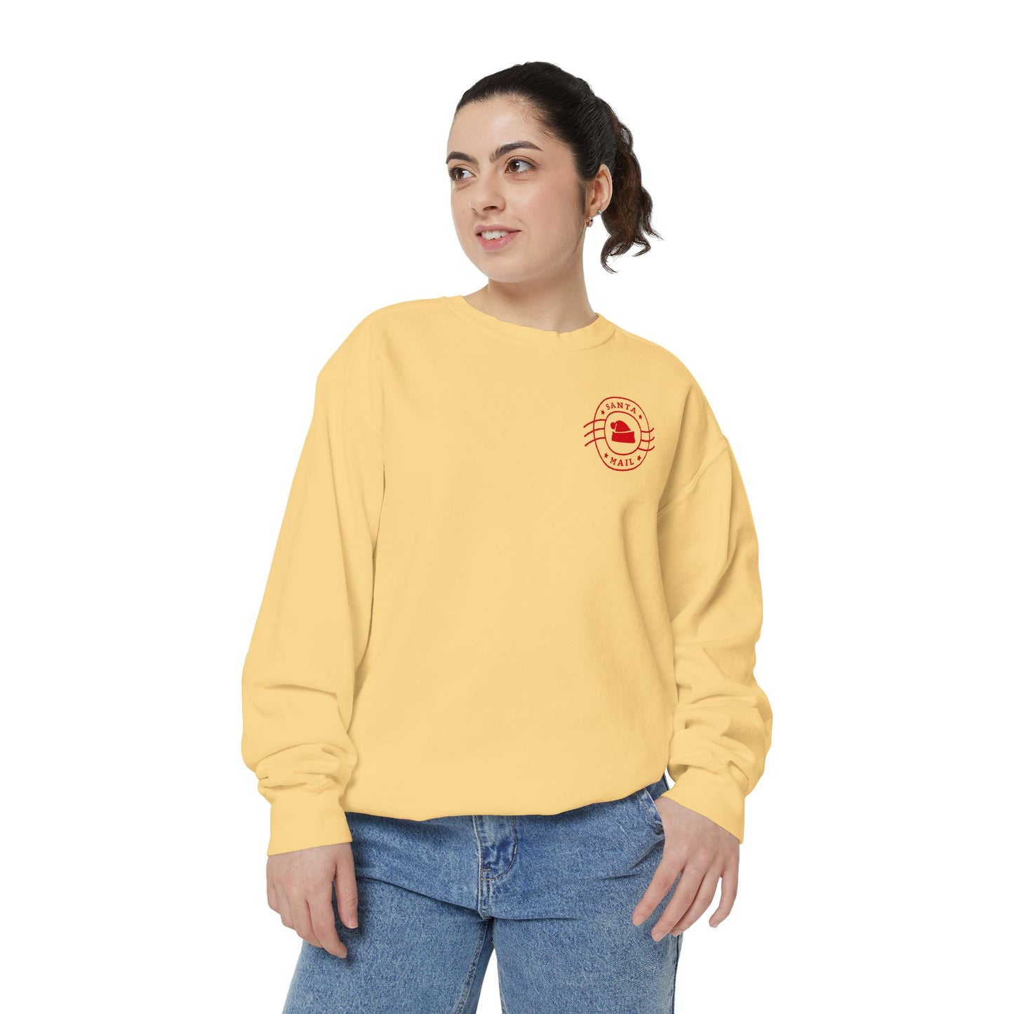 Santa Mail Comfort Colors Sweatshirt