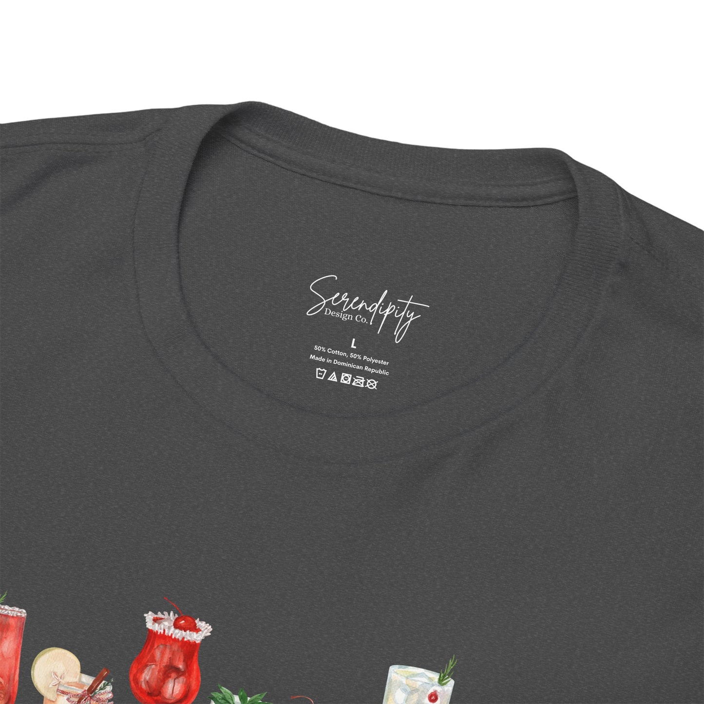 Christmas Cocktails Unisex Tee