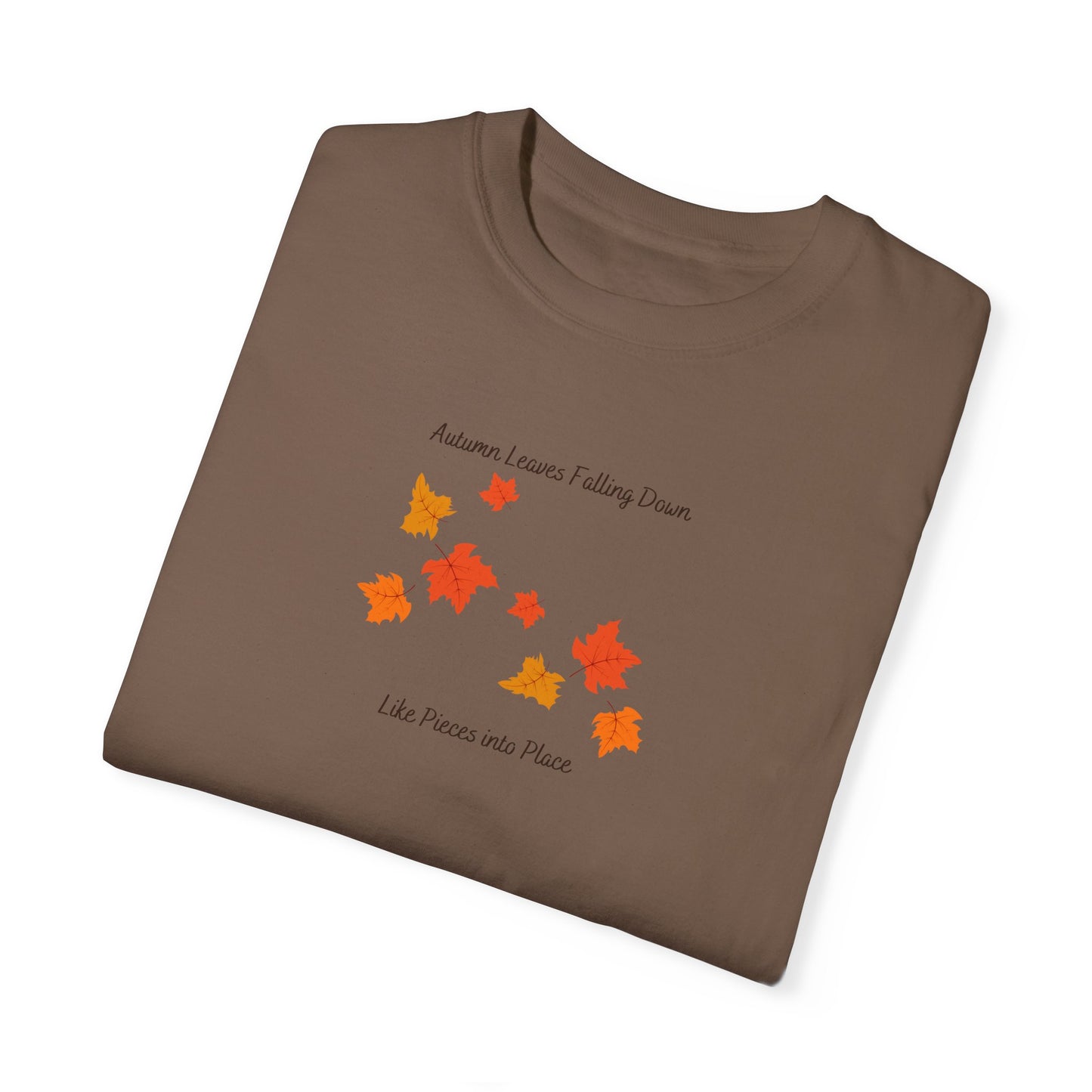 Autumn Leaves Comfort Colors Tee