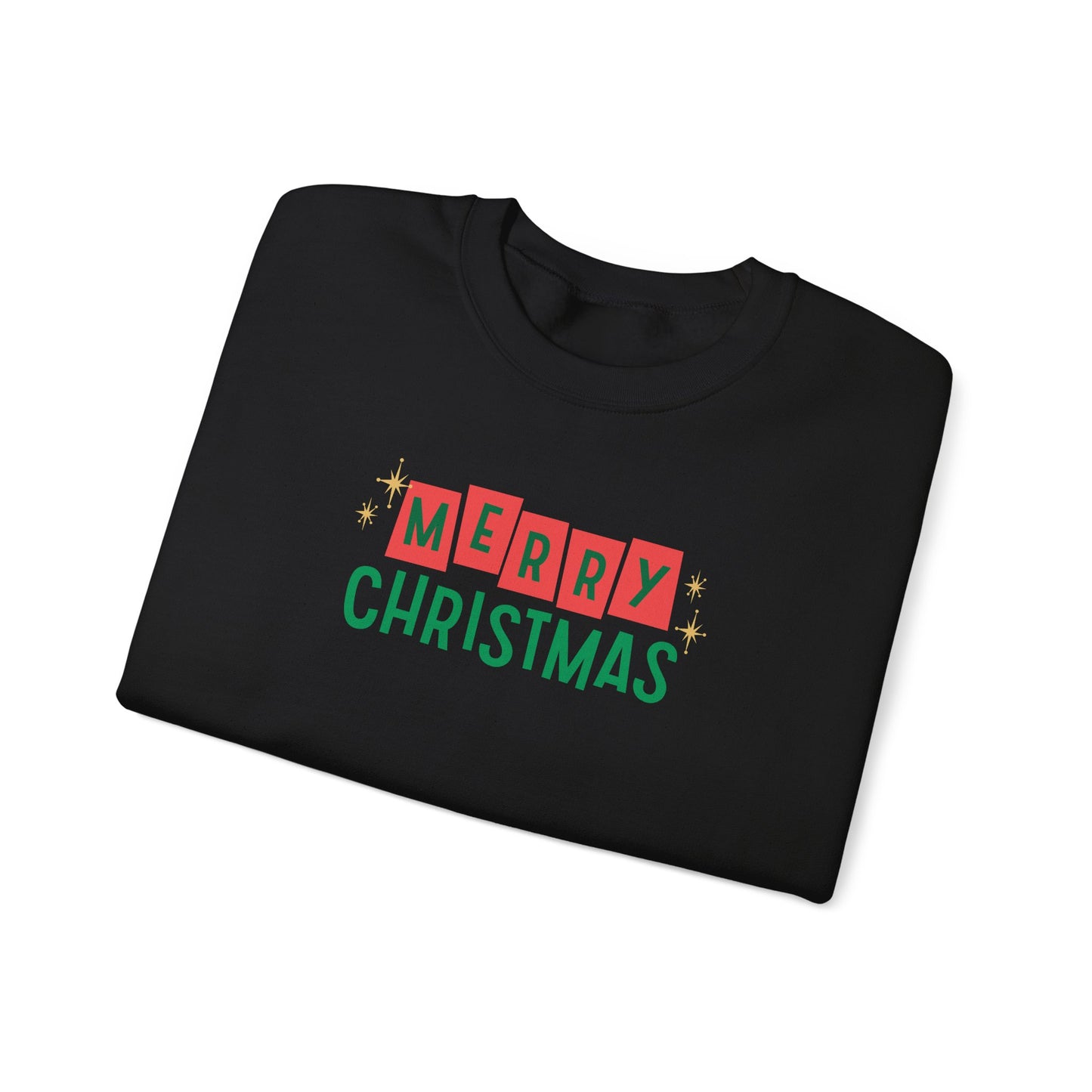 Retro Merry Christmas Unisex Crewneck