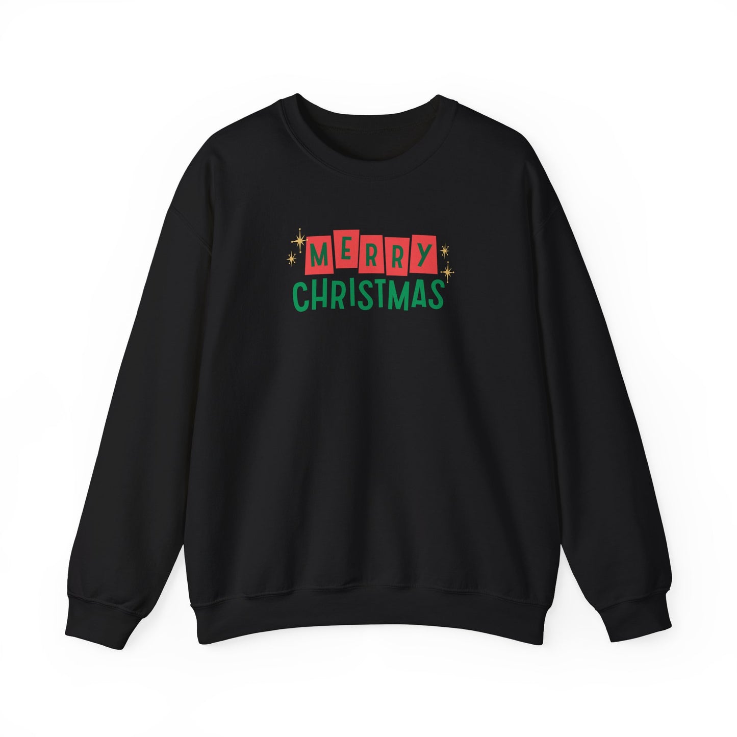 Retro Merry Christmas Unisex Crewneck