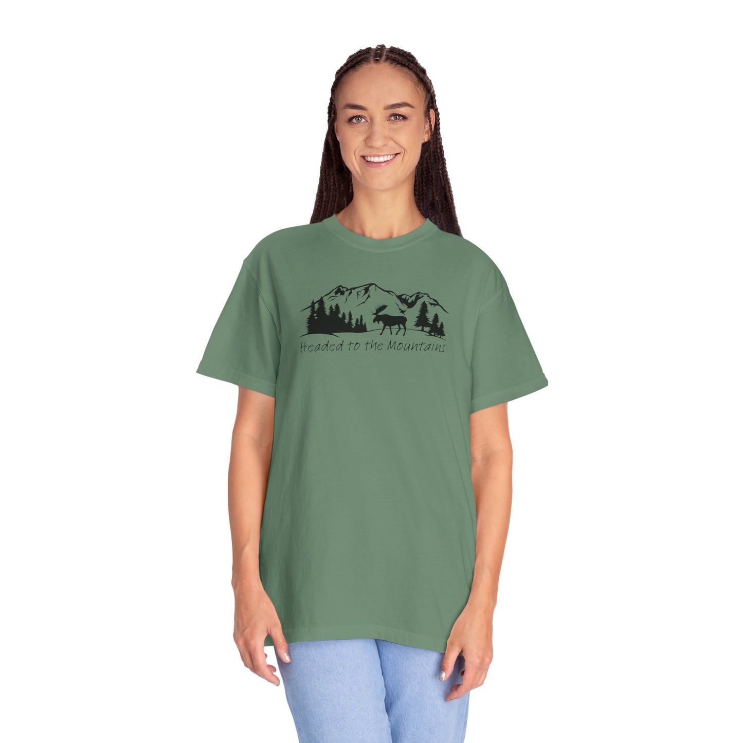 Headed to the Mountains Comfort Colors Tee