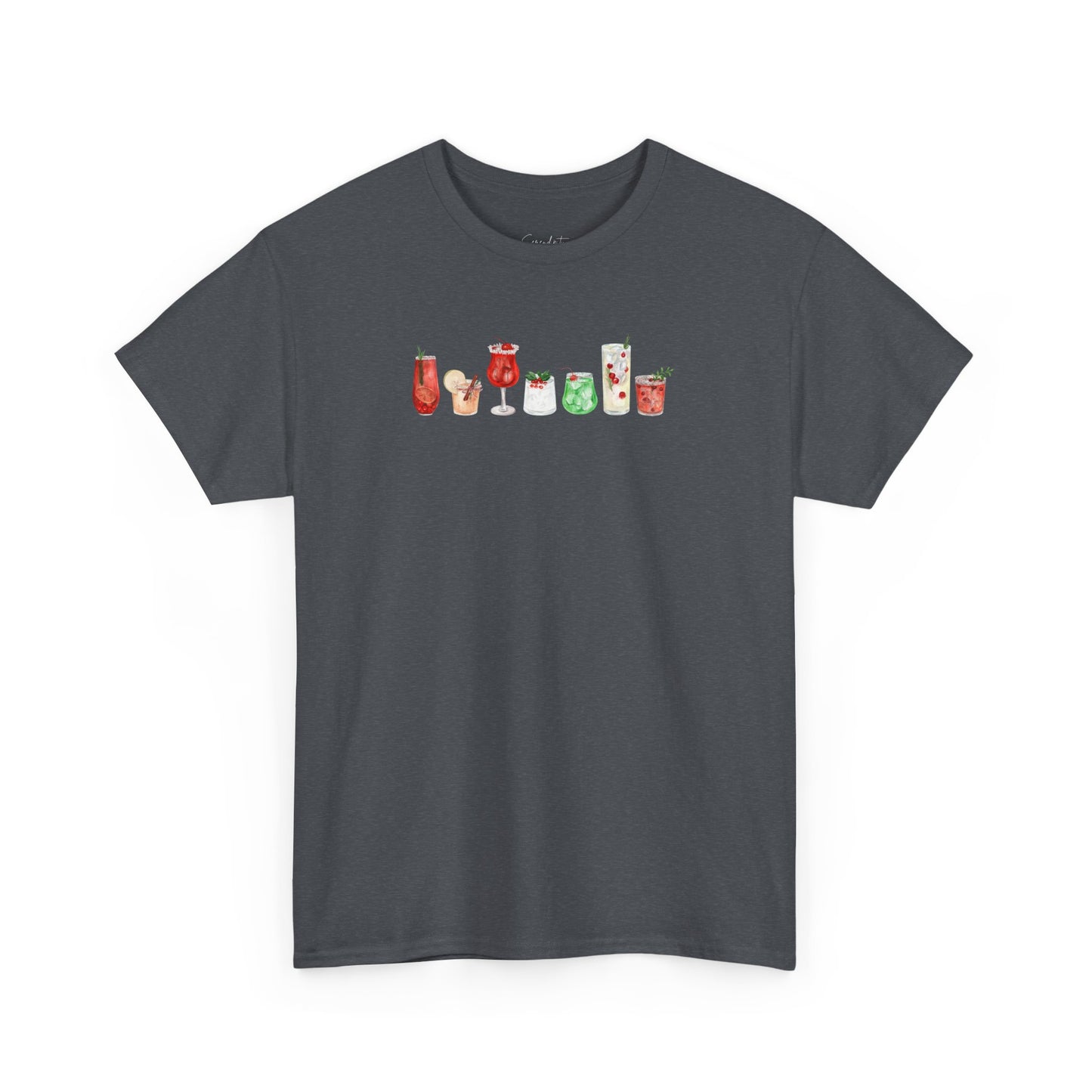 Christmas Cocktails Unisex Tee