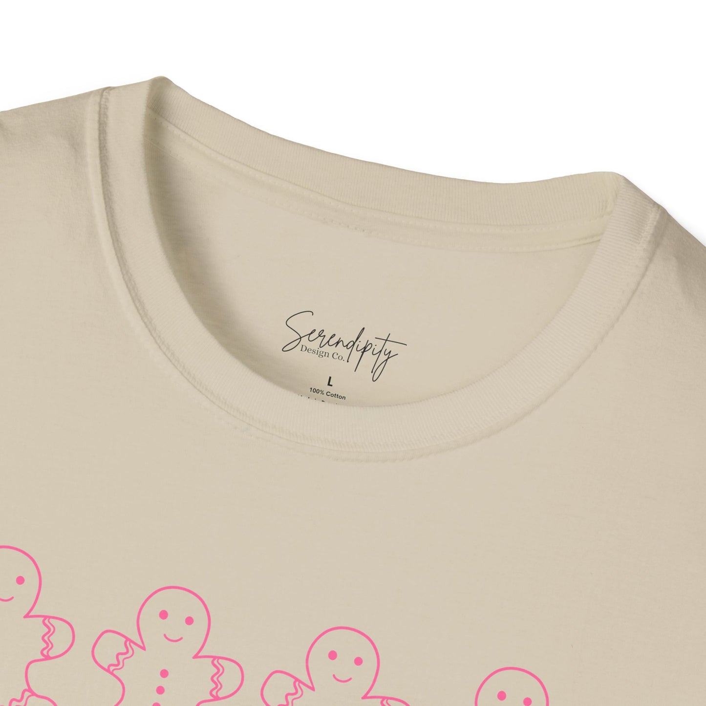 Pink Gingerbread Soft Style Tee