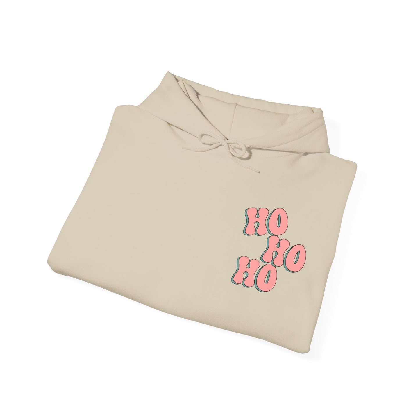 Ho Ho Ho Merry Christmas Wreath Unisex Hoodie